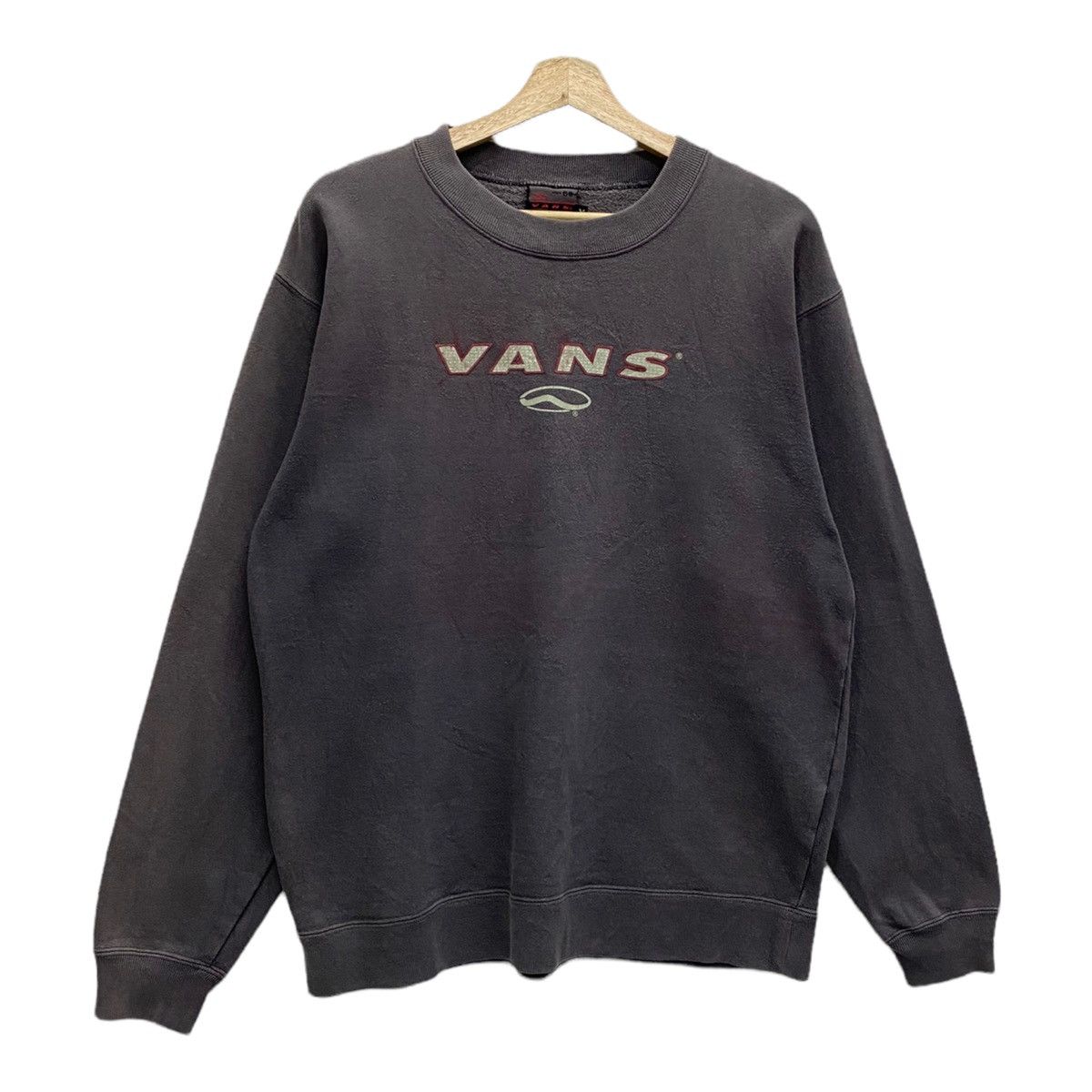 Japanese Brand × Vans VINTAGE 90s VANS SUPER SUN FADED SKATEBOARD SWEATSHIRT Size US M / EU 48-50 / 2 - 3 Thumbnail
