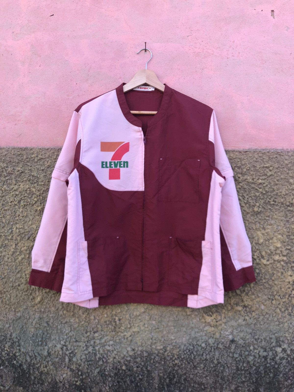 Rare!! Vintage 90s 7 Eleven Japanese Workers Jacket