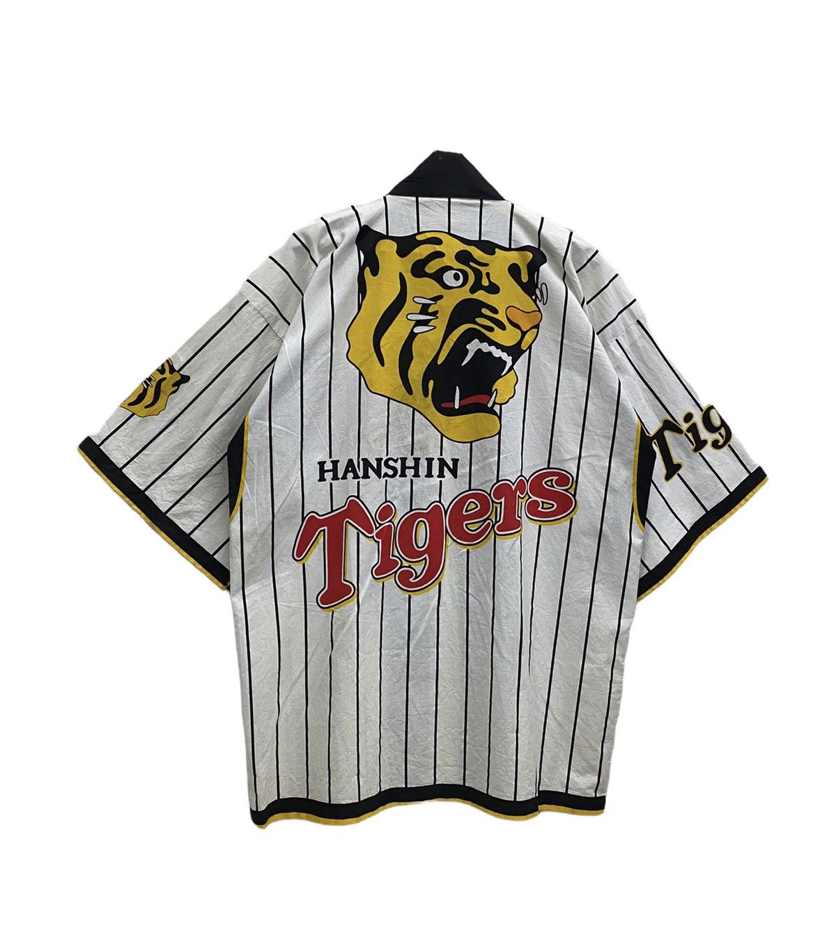 If Six Was Nine × Japanese Brand HANSHIN TIGER JAPANESE KIMONO BIG PRINTED Size US L / EU 52-54 / 3 - 1 Thumbnail