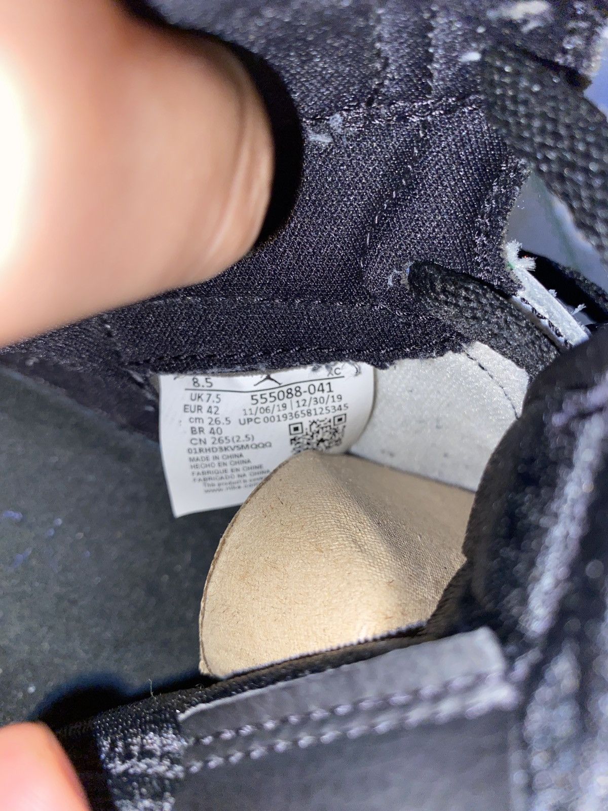 Air Jordan 1 Retro High OG Royal Toe