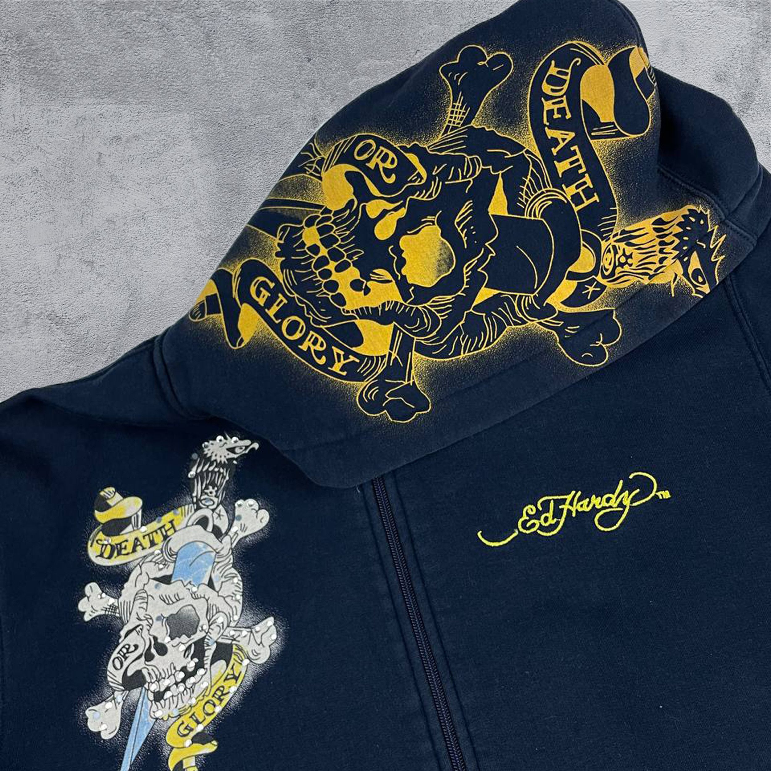 Christian Audigier Ed Hardy Vintage Hoodie Christian Audigier Size US M / EU 48-50 / 2 - 4 Thumbnail