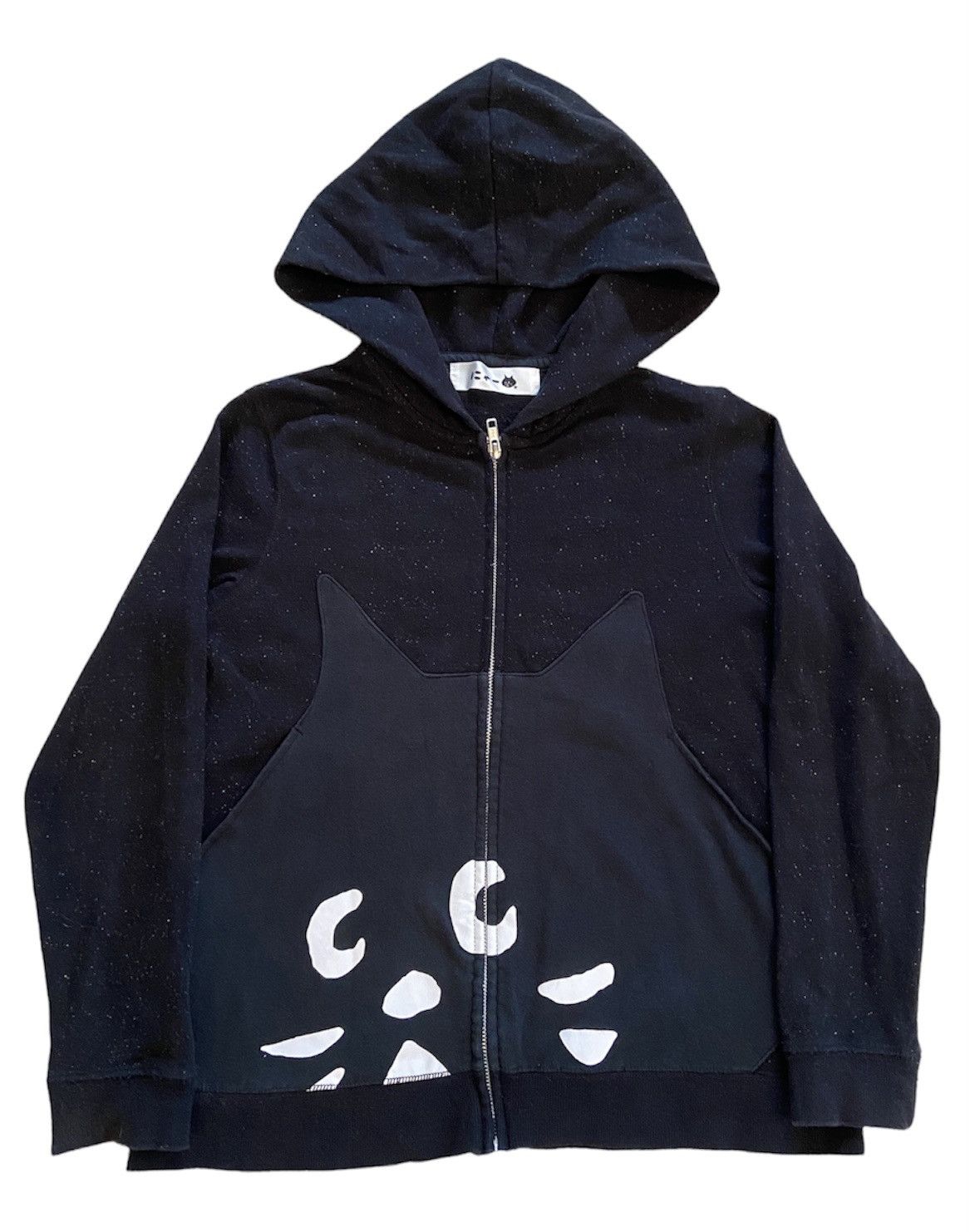 直営店に限定 Cat Ne-Net Ne-Net × Miyake Issey Pocket Sparkle Up Zip トップス