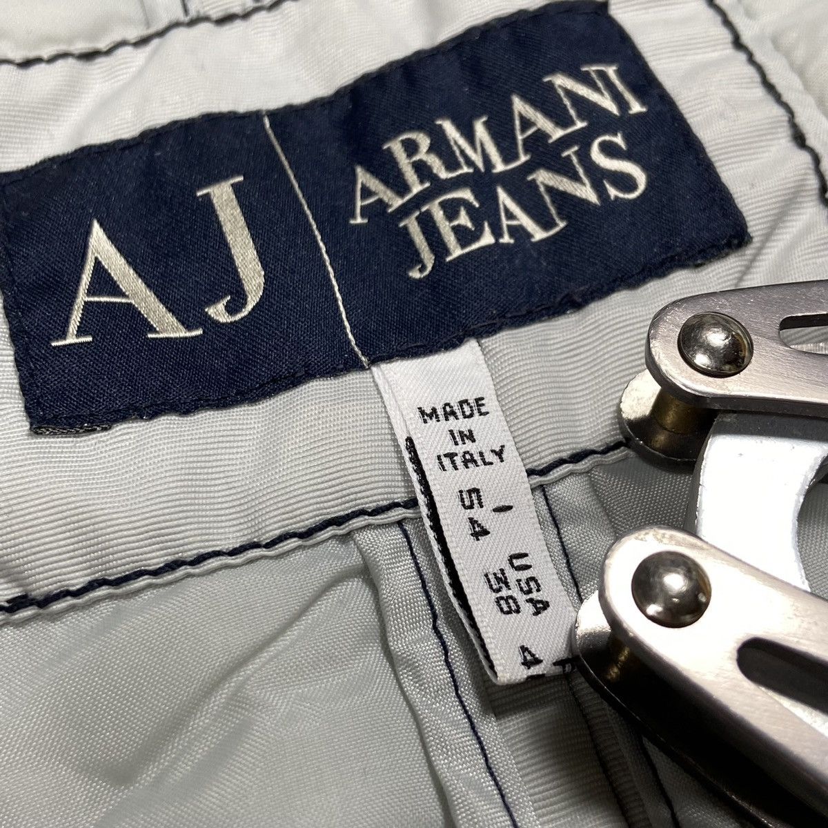 Armani 1990s ARCHIVE ARMANI LINER NYLON JACKET - № 2112 Size US L / EU 52-54 / 3 - 15 Thumbnail