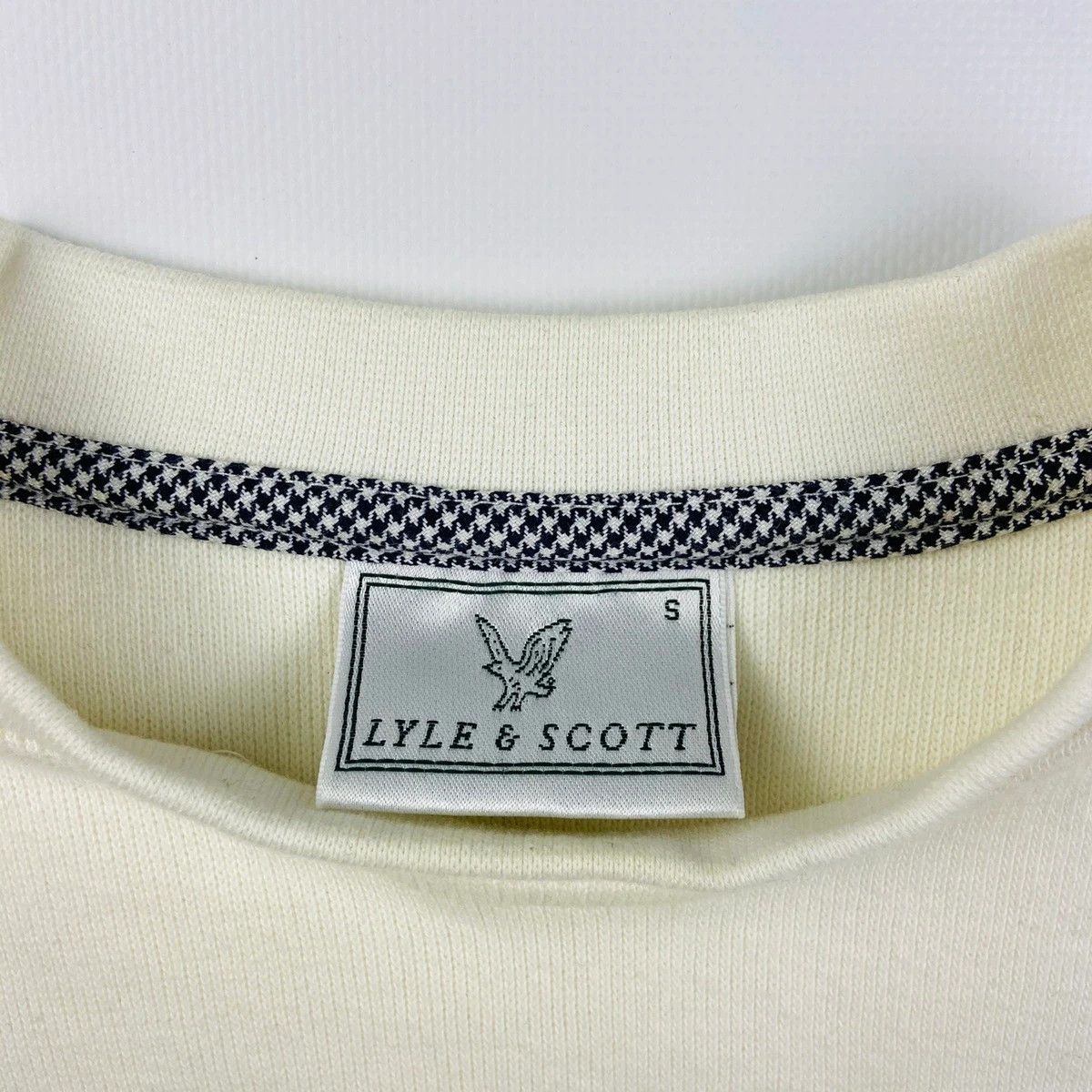 Lyle & Scott 1980s LYLE & SCOTT EMBROIDERED ARCHIVE SWEATSHIRT - № 1248 Size US S / EU 44-46 / 1 - 6 Thumbnail
