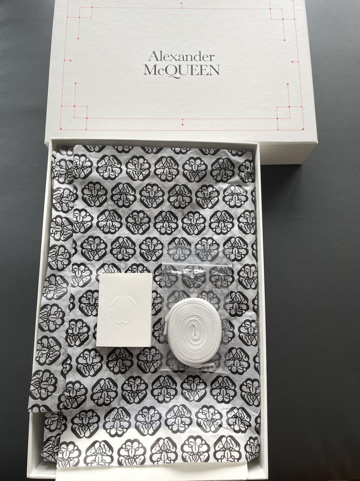 Alexander McQueen Signature Limited Edition New Iconic Leather Croc Sneaker Size US 11 / EU 44 - 11 Thumbnail