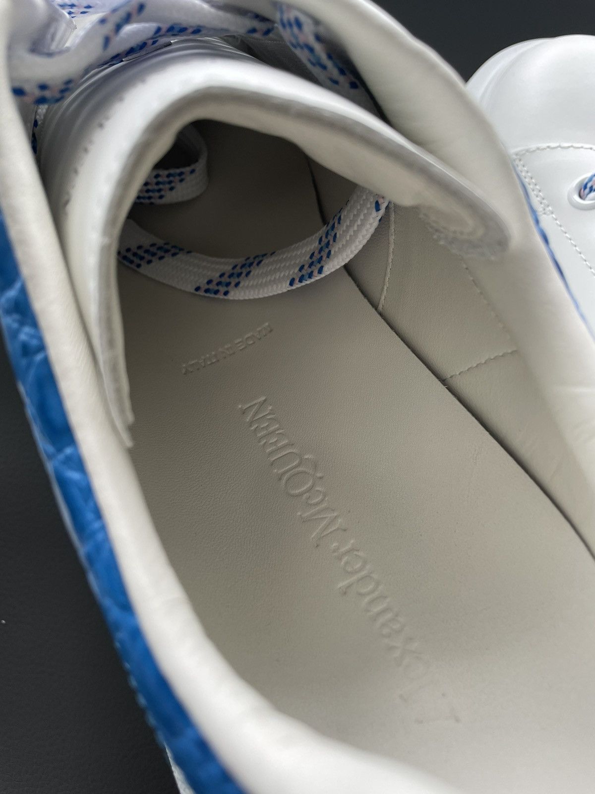 Alexander McQueen Signature Limited Edition New Iconic Leather Croc Sneaker Size US 11 / EU 44 - 13 Thumbnail