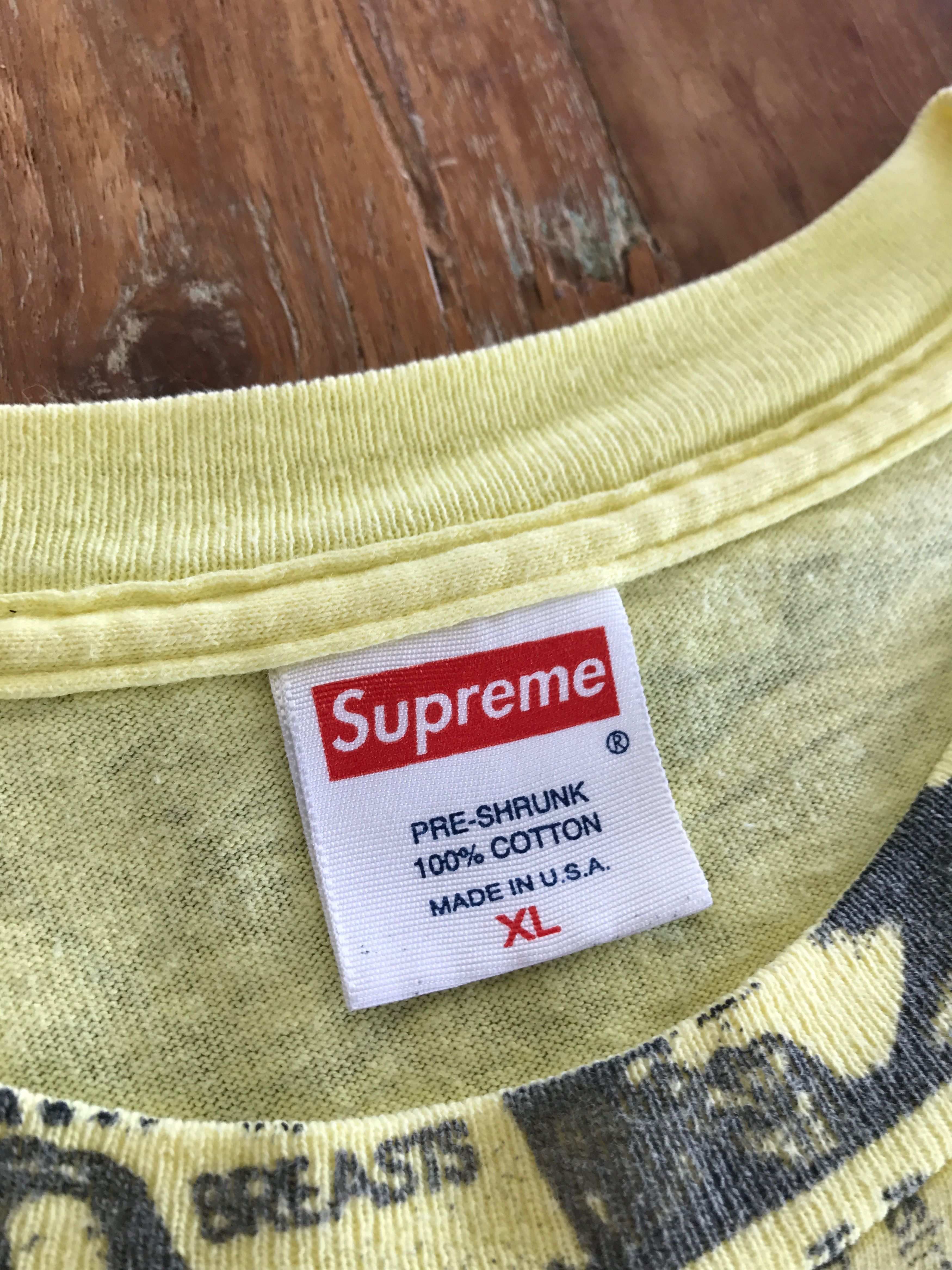Supreme 2001 Porn Tee Size US XL / EU 56 / 4 - 8 Thumbnail