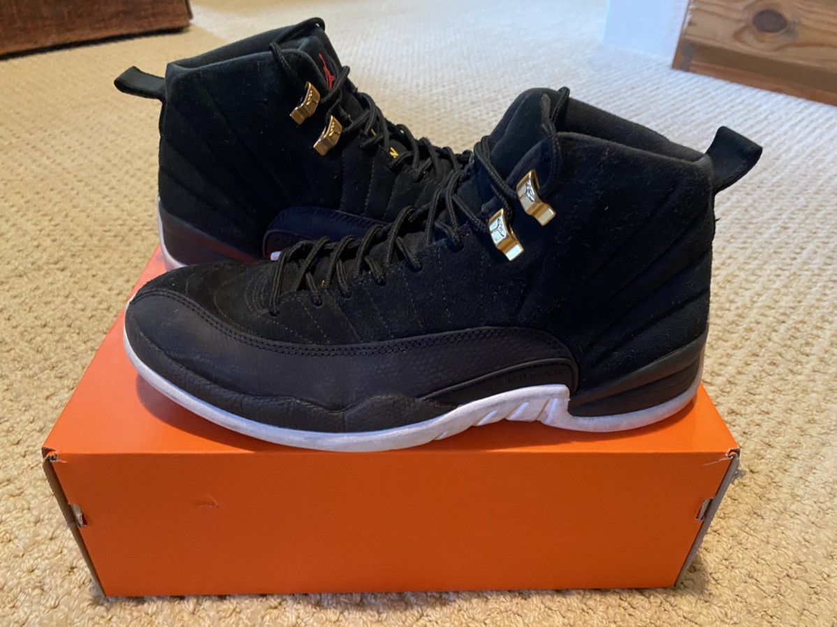 Jordan Brand Air Jordan 12 Reverse Taxi 2019 Size US 10.5 / EU 43-44 - 3 Thumbnail