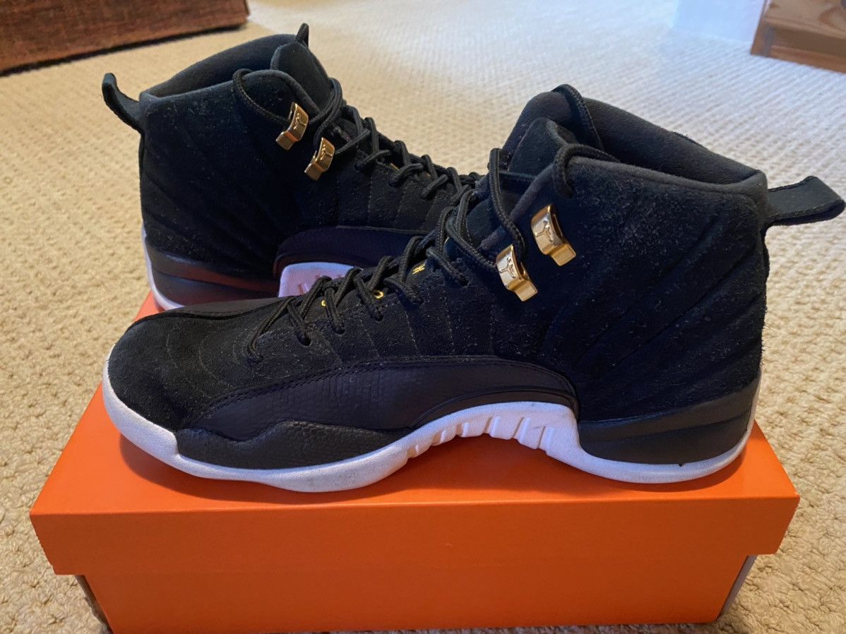 Jordan Brand Air Jordan 12 Reverse Taxi 2019 Size US 10.5 / EU 43-44 - 5 Thumbnail