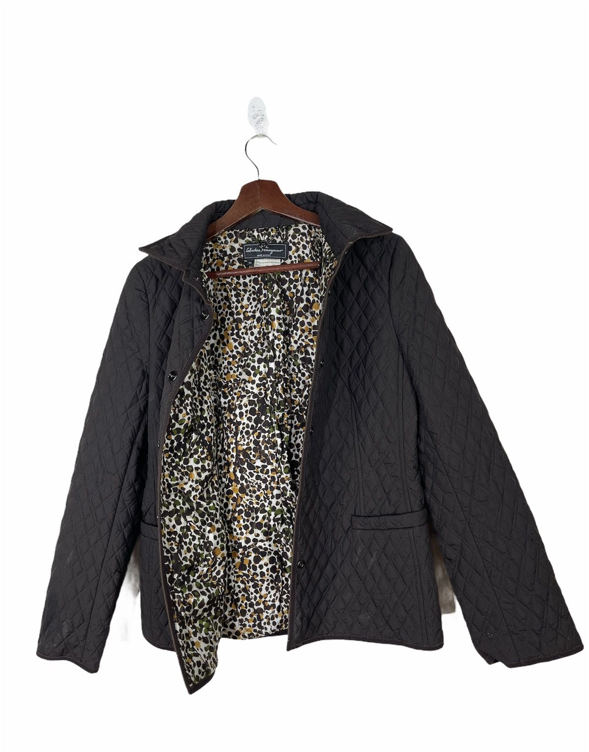 Designer × Salvatore Ferragamo Quilted Jacket Salvatore Ferragamo Size US XS / EU 42 / 0 - 2 Thumbnail