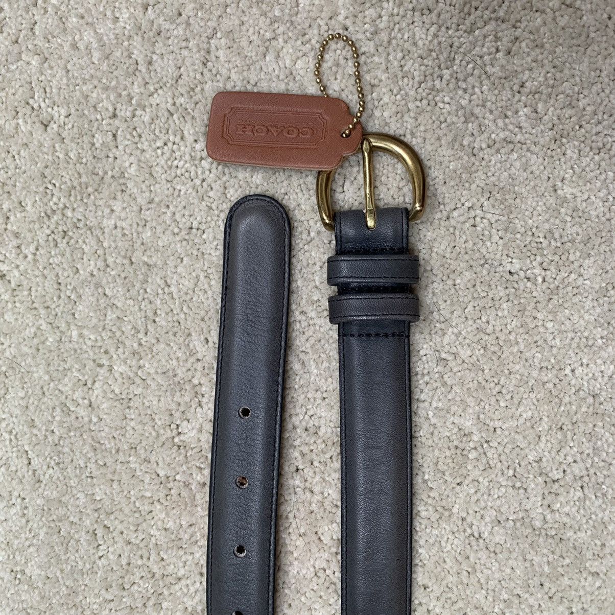 Coach Authentic Black Coach Belt Grailed