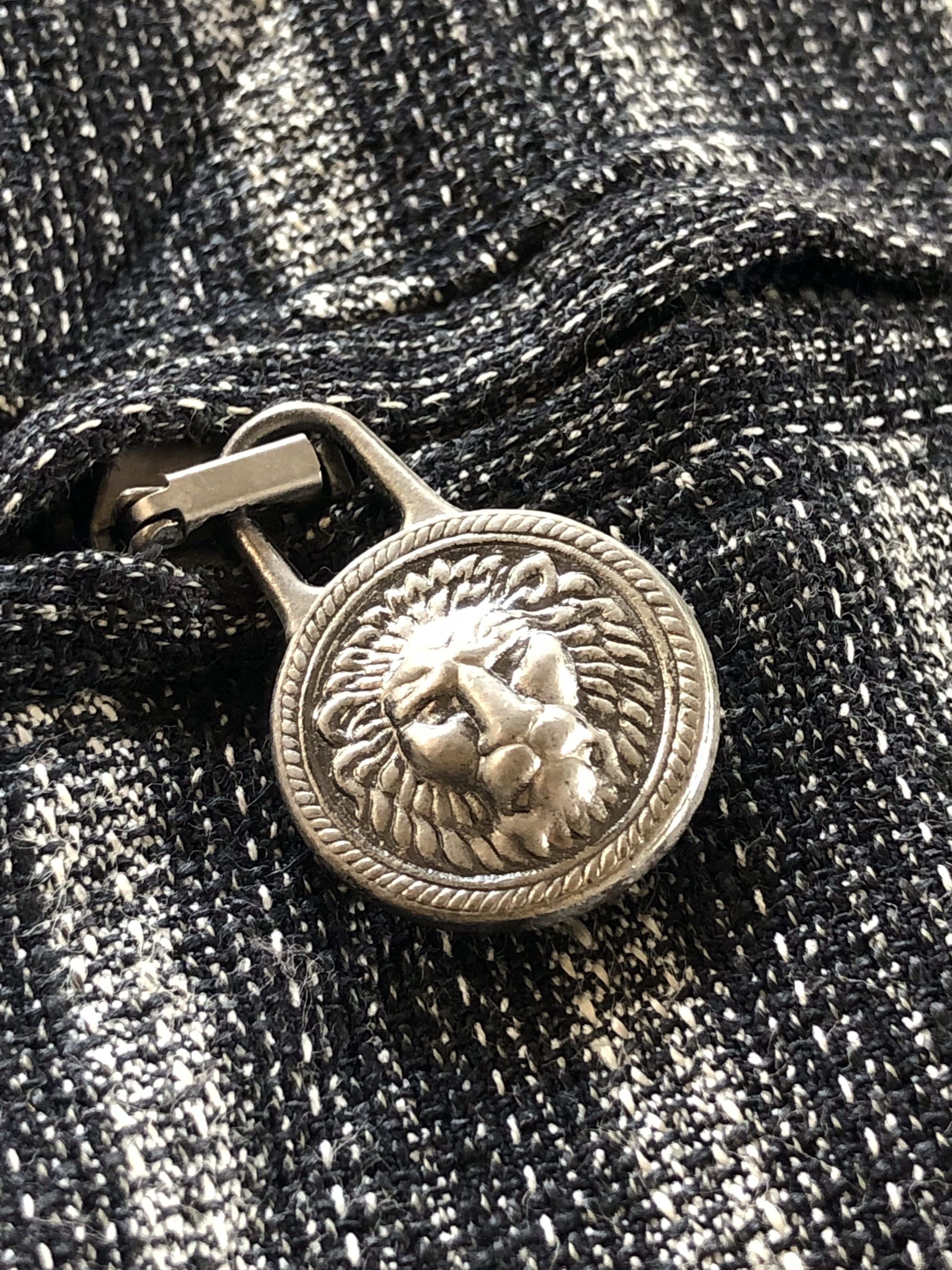 Versace RARE🔥VINTAGE VERSACE VERSUS CHORE DOUBLE BREASTED JACKET Size US L / EU 52-54 / 3 - 4 Thumbnail