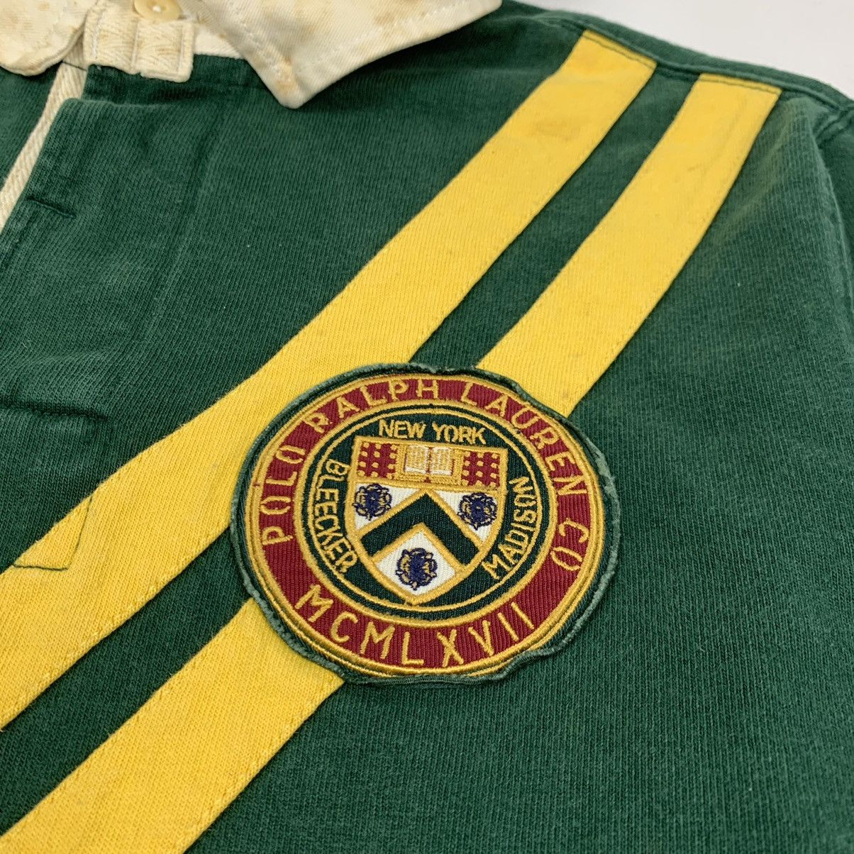 Polo Ralph Lauren × Ralph Lauren × Vintage Vintage Polo Ralph Lauren Long Sleeve Rugby Shirt Size US L / EU 52-54 / 3 - 5 Thumbnail