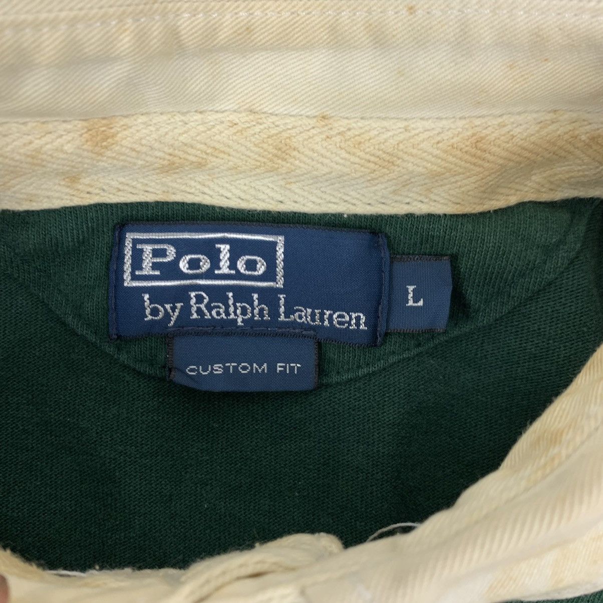 Polo Ralph Lauren × Ralph Lauren × Vintage Vintage Polo Ralph Lauren Long Sleeve Rugby Shirt Size US L / EU 52-54 / 3 - 10 Thumbnail