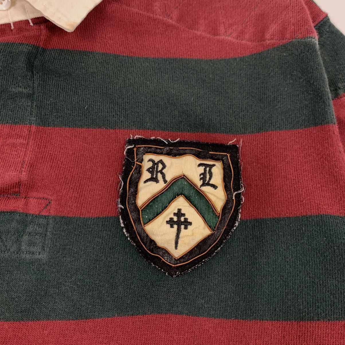 Polo Ralph Lauren Vintage Polo Ralph Lauren Long Sleeve Rugby Shirt Size US L / EU 52-54 / 3 - 5 Thumbnail