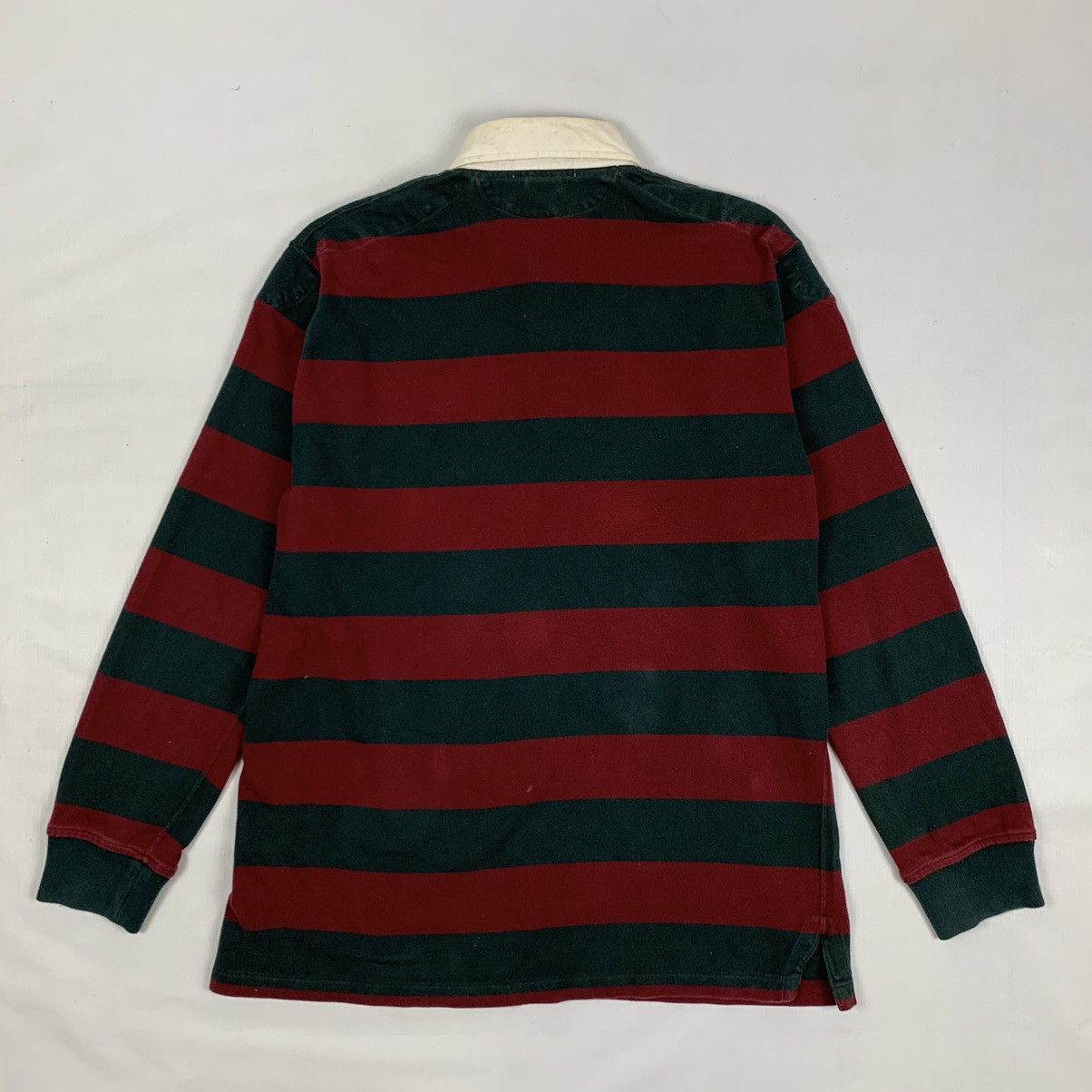 Polo Ralph Lauren Vintage Polo Ralph Lauren Long Sleeve Rugby Shirt Size US L / EU 52-54 / 3 - 7 Thumbnail