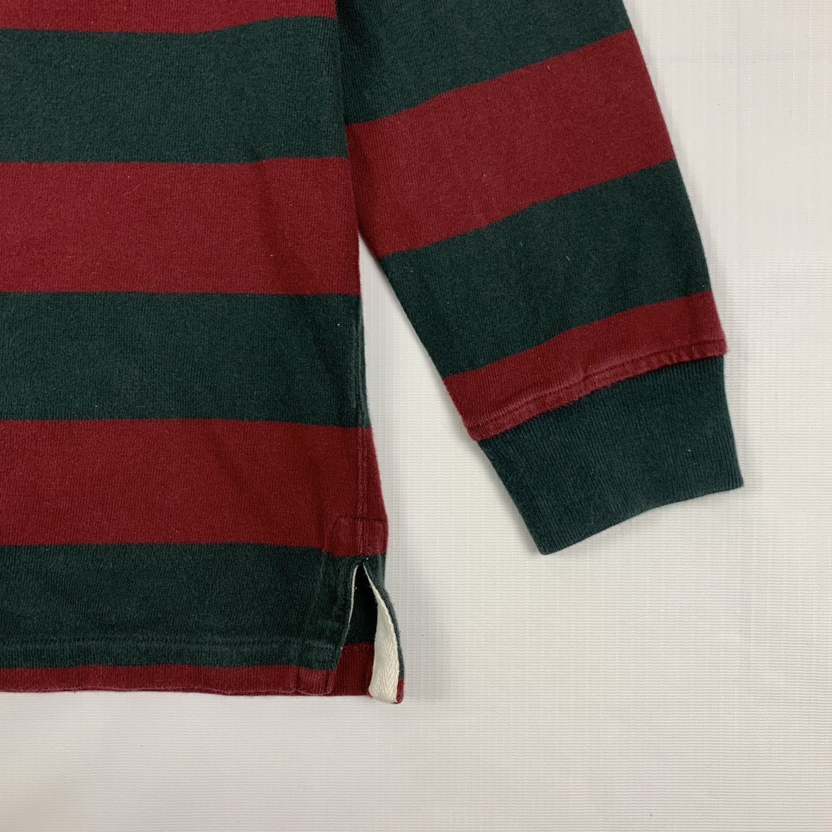 Polo Ralph Lauren Vintage Polo Ralph Lauren Long Sleeve Rugby Shirt Size US L / EU 52-54 / 3 - 6 Thumbnail