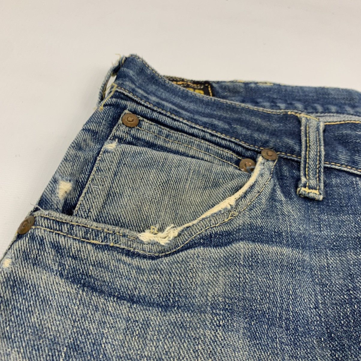 Lee Vintage Distressed Lee Denim Jeans Pants Size US 30 / EU 46 - 6 Thumbnail