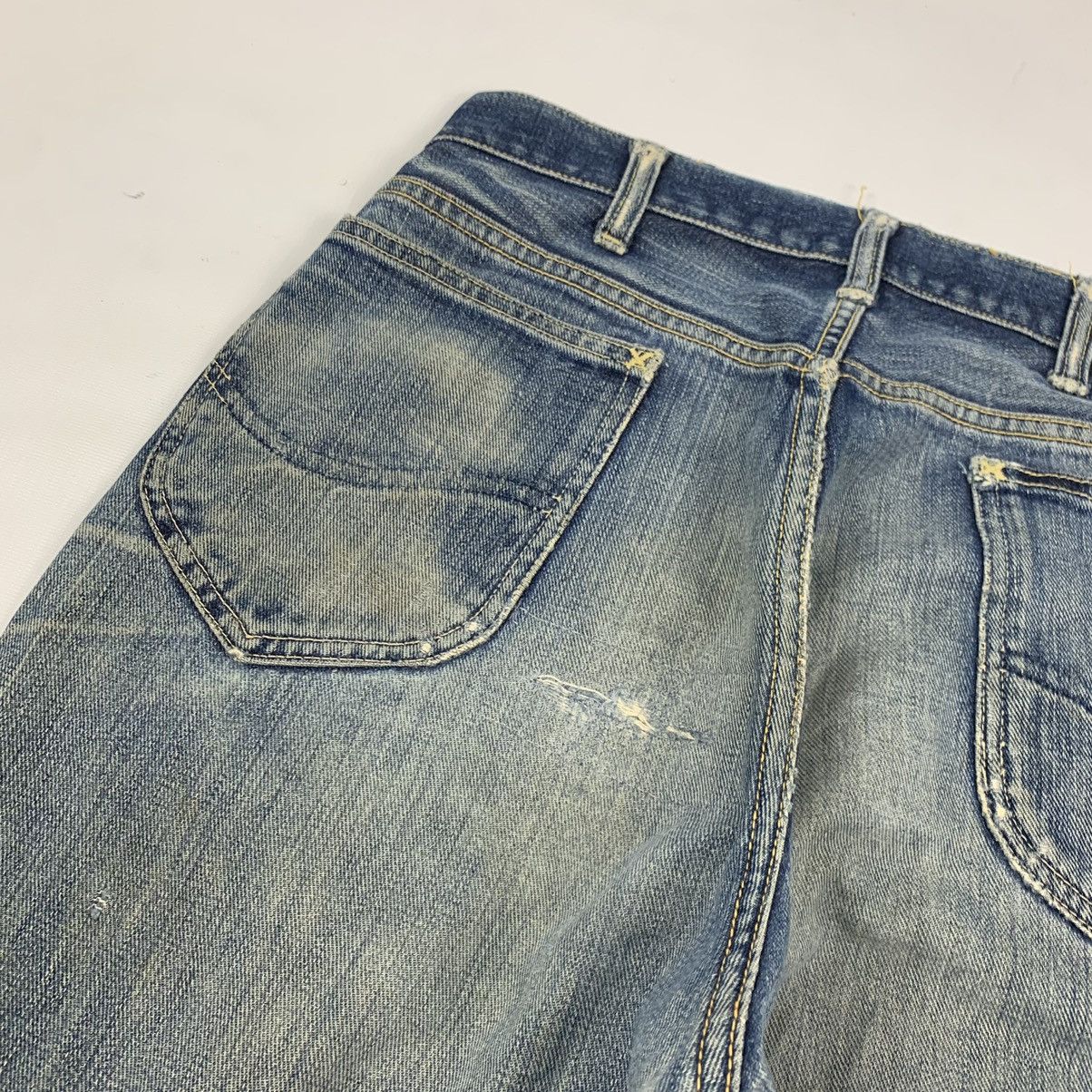 Lee Vintage Distressed Lee Denim Jeans Pants Size US 30 / EU 46 - 11 Thumbnail