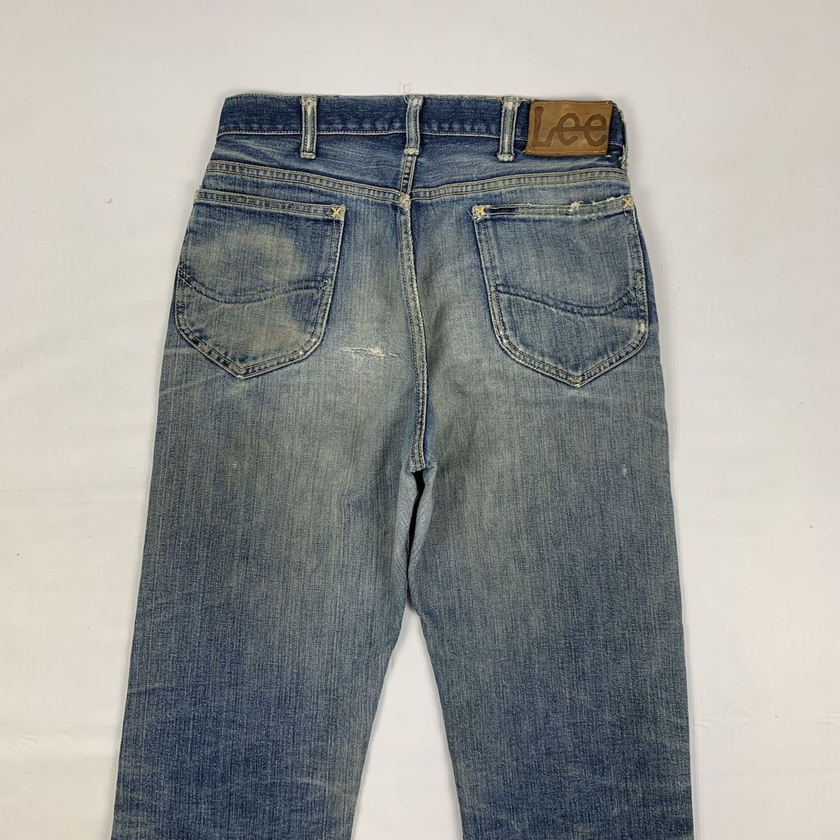 Lee Vintage Distressed Lee Denim Jeans Pants Size US 30 / EU 46 - 9 Thumbnail