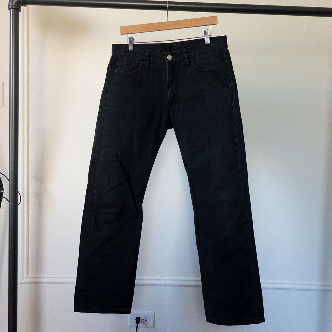 Comme des Garcons Homme Plus Black Denim Size US 32 / EU 48 - 1 Thumbnail