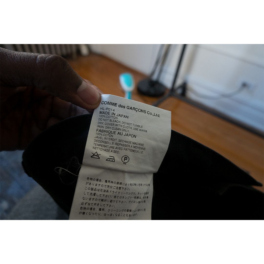 Comme des Garcons Homme Plus Black Denim Size US 32 / EU 48 - 8 Thumbnail