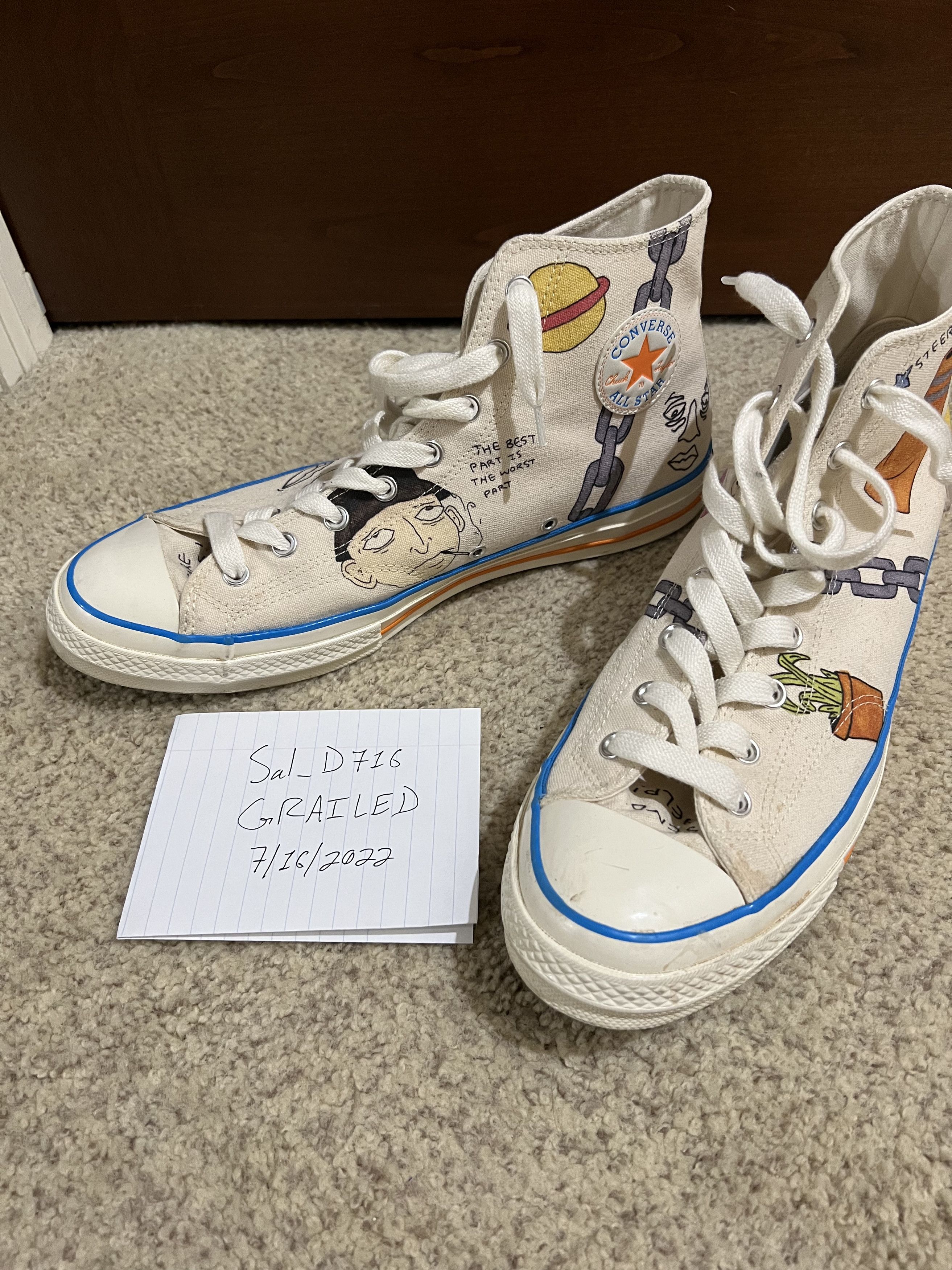 Converse Tyler The Creator Converse x Tyler the Creator x Foot Locker Wyatt Navarro Grailed