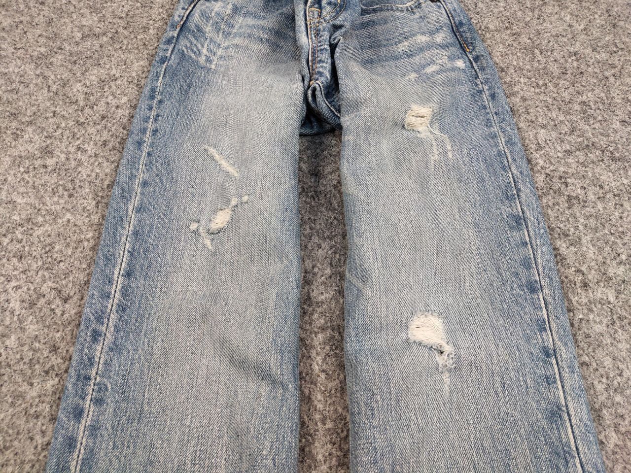 Japanese Brand Vintage 90's Japan Uniqlo Faded Washed Denim Jeans Size US 29 - 9 Thumbnail