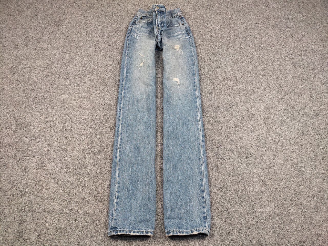 Japanese Brand Vintage 90's Japan Uniqlo Faded Washed Denim Jeans Size US 29 - 2 Thumbnail