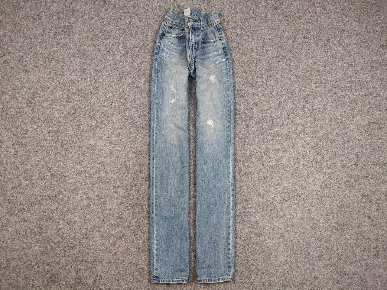 Japanese Brand Vintage 90's Japan Uniqlo Faded Washed Denim Jeans Size US 29 - 1 Thumbnail