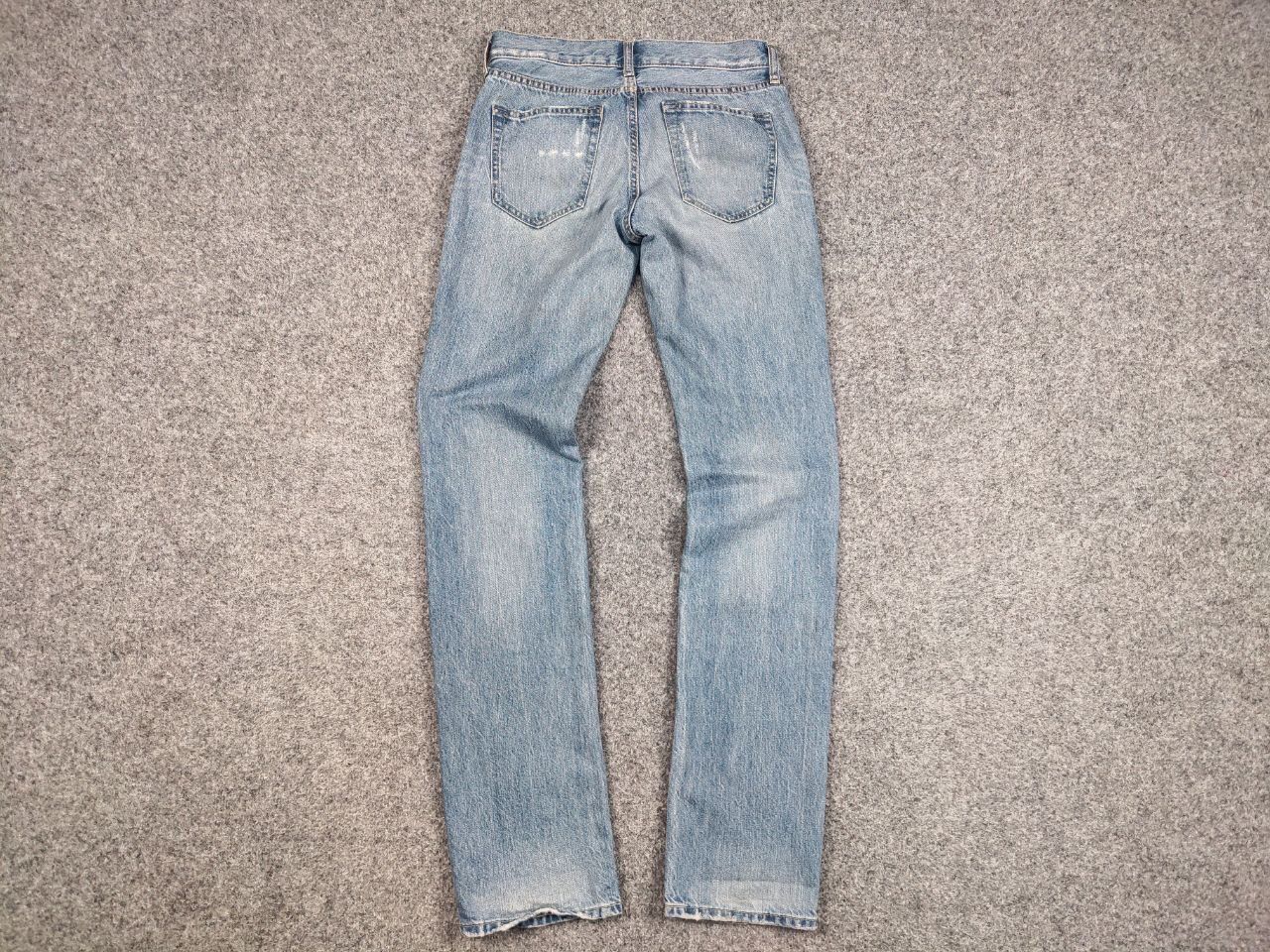 Japanese Brand Vintage 90's Japan Uniqlo Faded Washed Denim Jeans Size US 29 - 14 Thumbnail