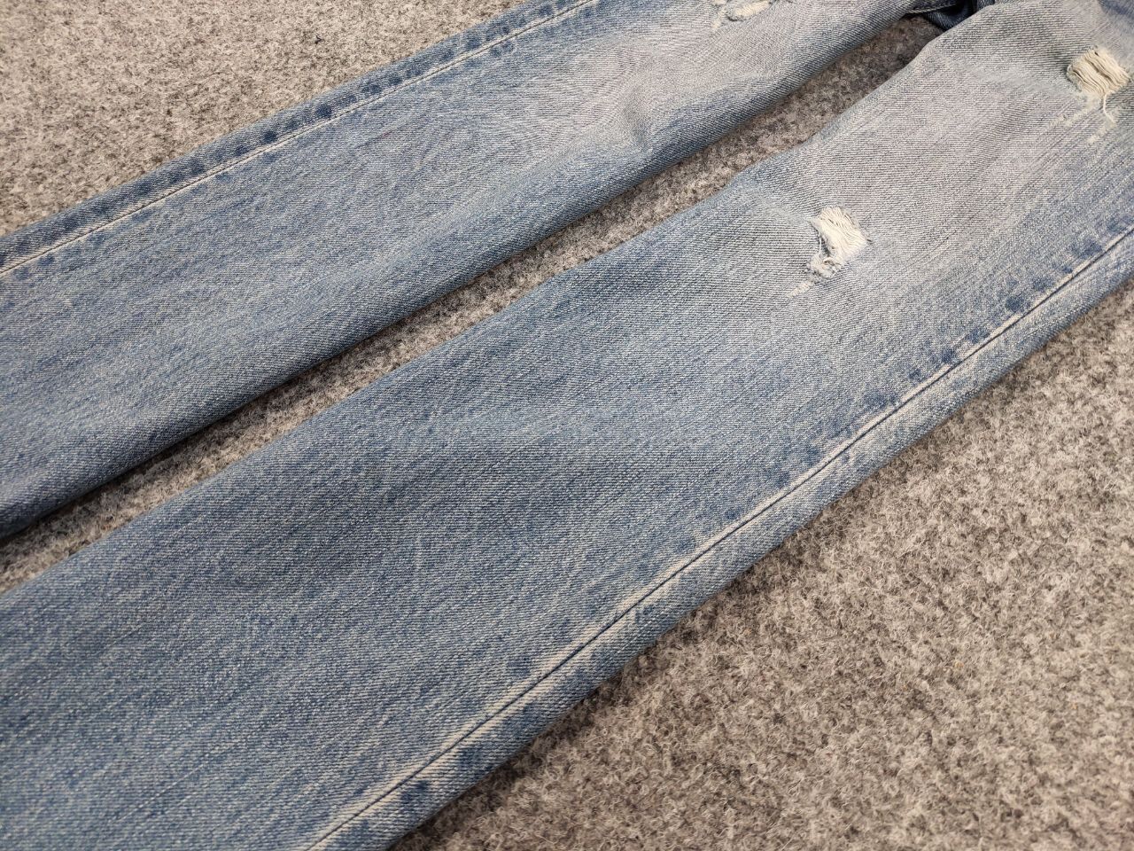 Japanese Brand Vintage 90's Japan Uniqlo Faded Washed Denim Jeans Size US 29 - 6 Thumbnail
