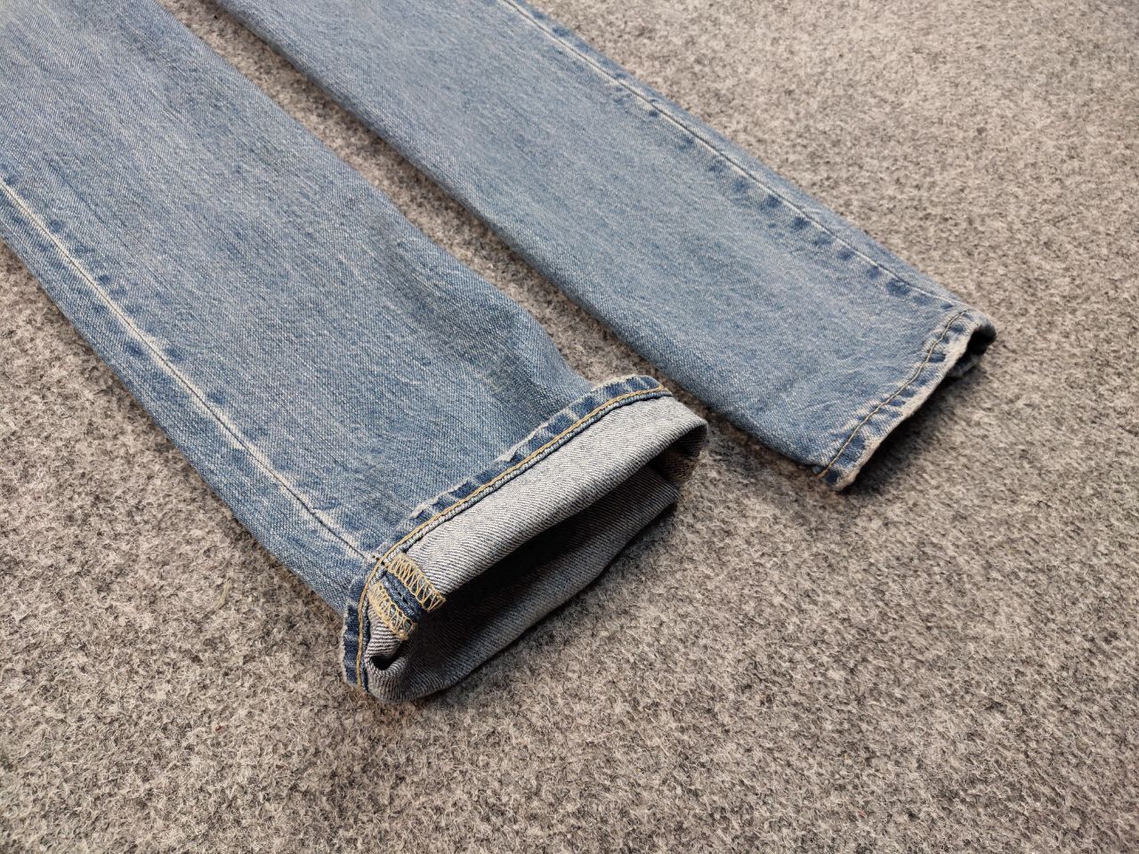 Japanese Brand Vintage 90's Japan Uniqlo Faded Washed Denim Jeans Size US 29 - 10 Thumbnail