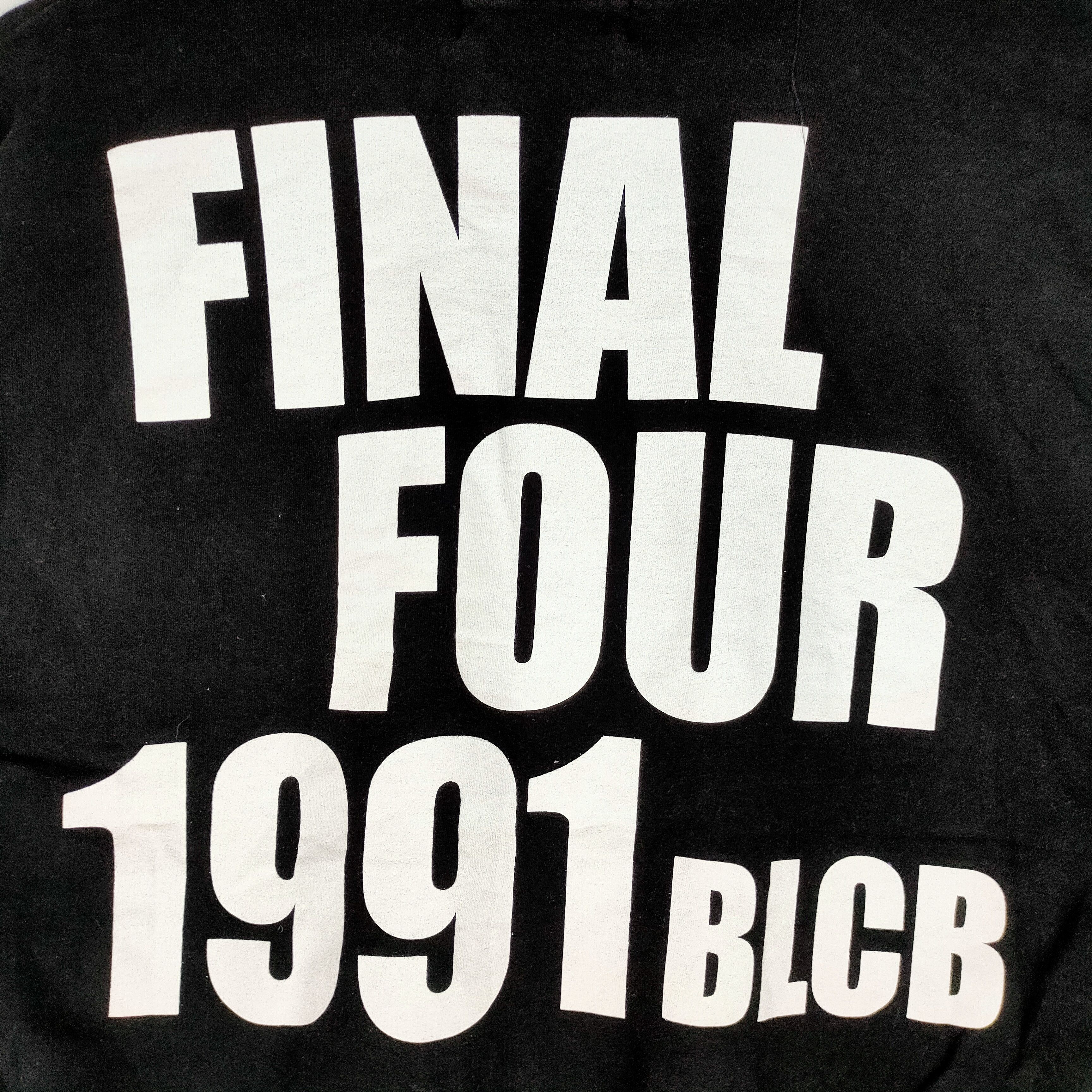 Other FINAL FOUR 1991 BASKETBALL Baggy Blcb Printed Sweatshirt Size US L / EU 52-54 / 3 - 7 Thumbnail
