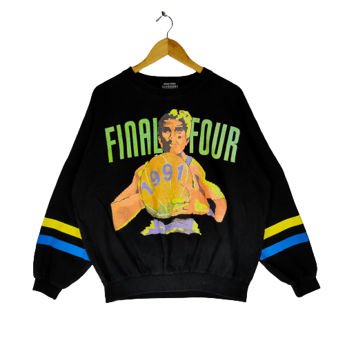 Other FINAL FOUR 1991 BASKETBALL Baggy Blcb Printed Sweatshirt Size US L / EU 52-54 / 3 - 1 Thumbnail