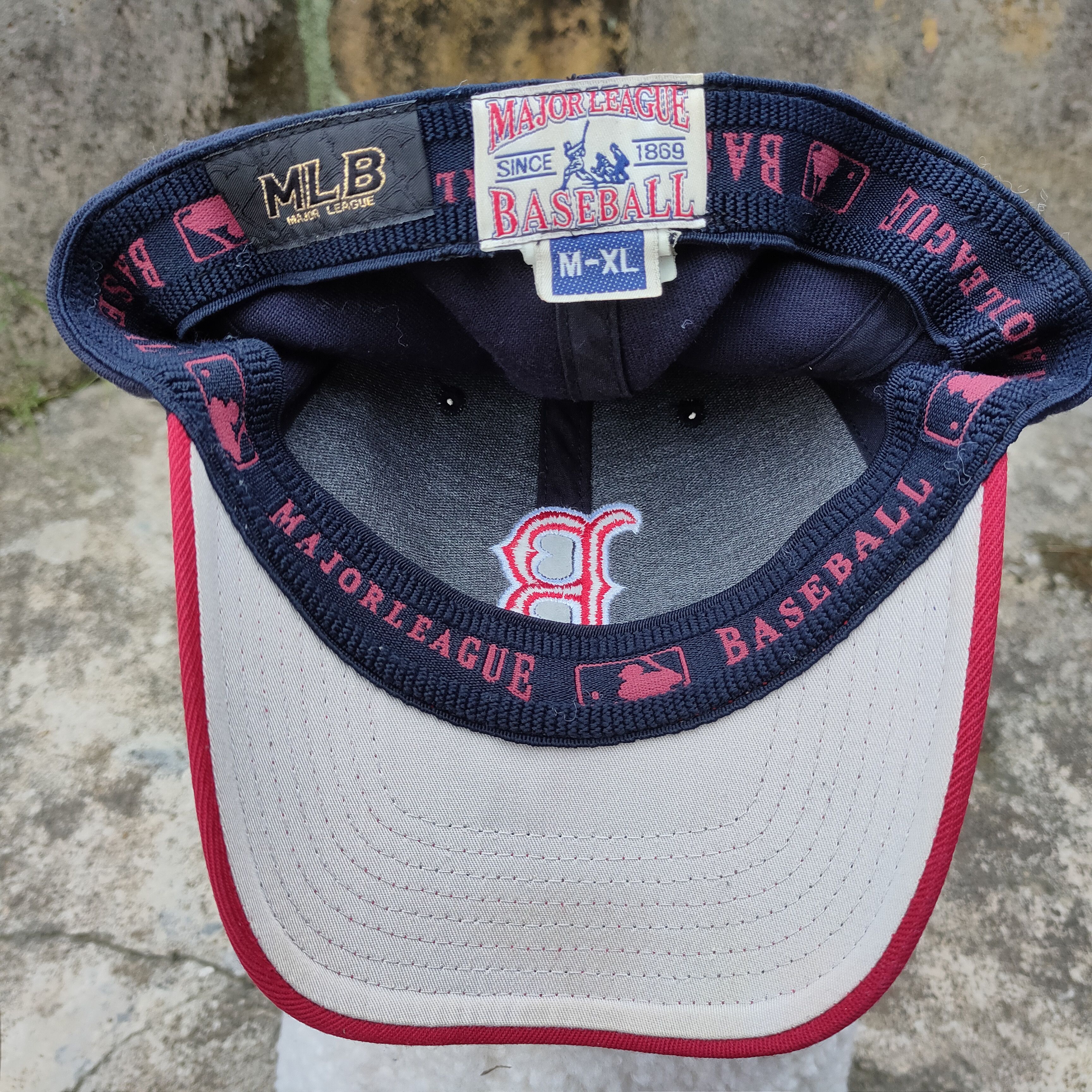 MLB BOSTON RED SOX MLB Team Full Cap Embroidery Size ONE SIZE - 6 Thumbnail