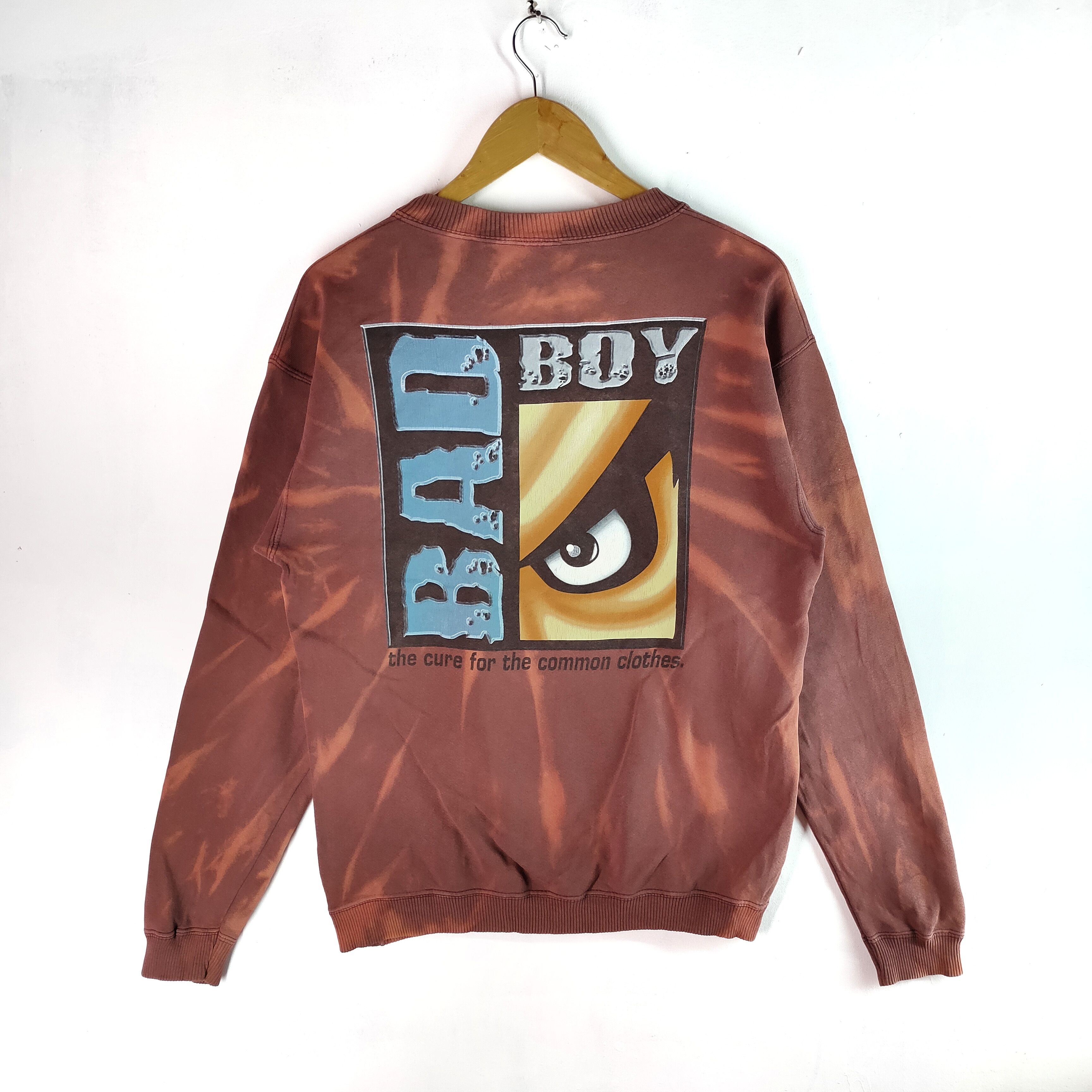Other BADBOY Custom Bleach Wash Big Back Logo M-Size Sweatshirt Size US M / EU 48-50 / 2 - 1 Thumbnail
