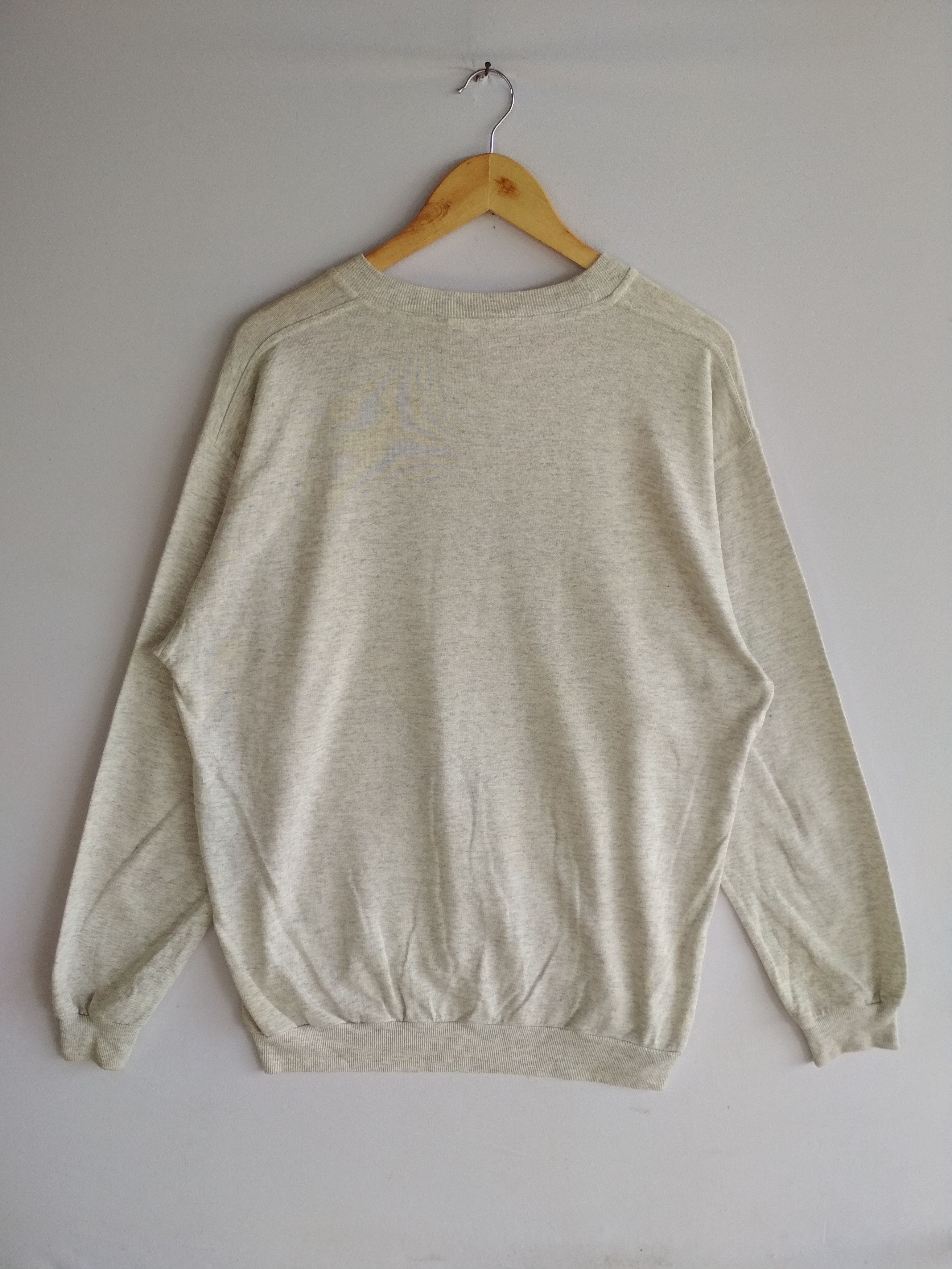 Trussardi VINTAGE TRUSSARDI MADE IN ITALY BIG SPELL OUT SWEATSHIRT Size US L / EU 52-54 / 3 - 6 Thumbnail