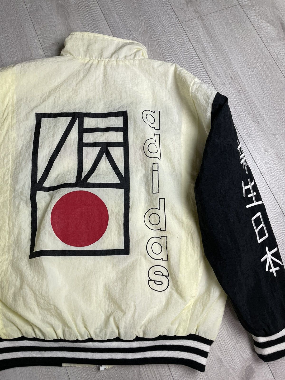 Adidas × Vintage 🔥RARE 90s ADIDAS Japan Vintage Jacket Size US L / EU 52-54 / 3 - 6 Thumbnail