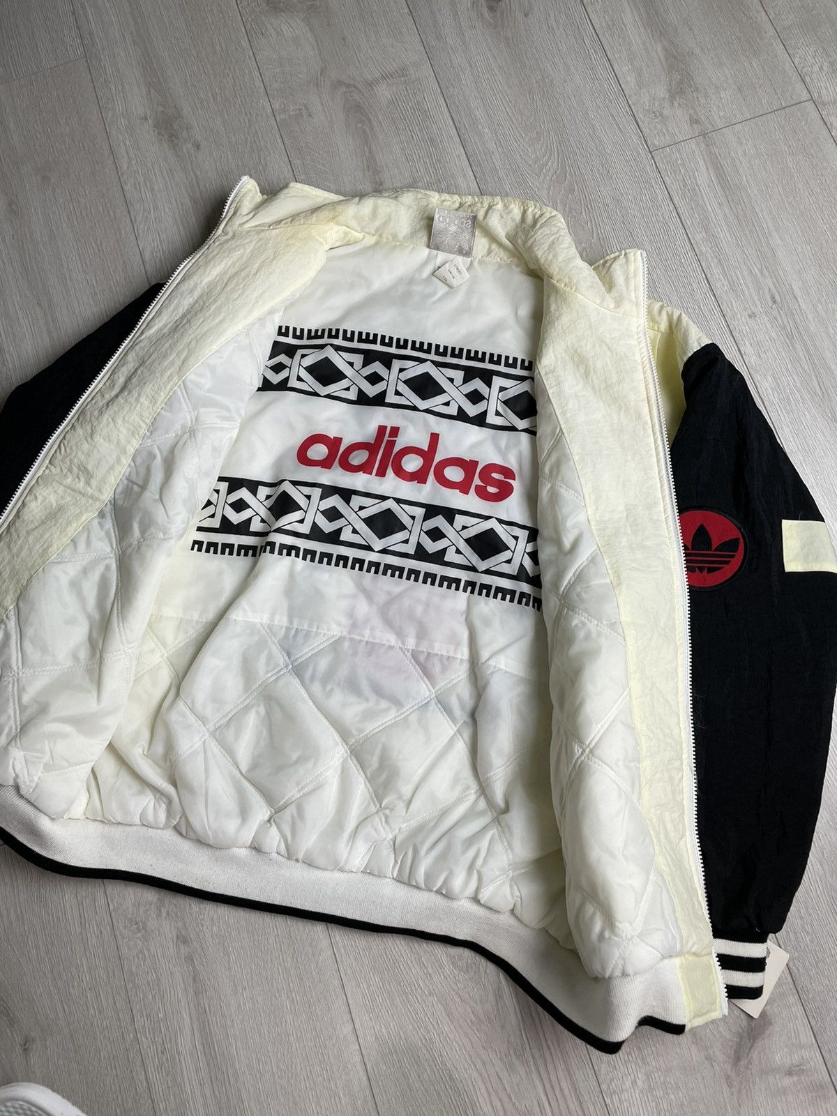 Adidas × Vintage 🔥RARE 90s ADIDAS Japan Vintage Jacket Size US L / EU 52-54 / 3 - 7 Thumbnail
