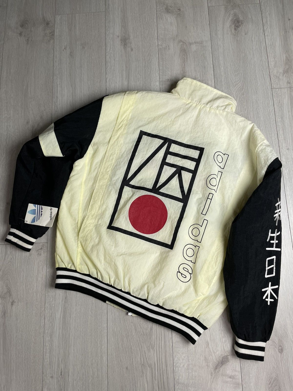 Adidas × Vintage 🔥RARE 90s ADIDAS Japan Vintage Jacket Size US L / EU 52-54 / 3 - 5 Thumbnail