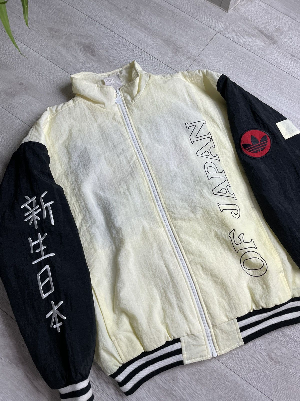 Adidas × Vintage 🔥RARE 90s ADIDAS Japan Vintage Jacket Size US L / EU 52-54 / 3 - 4 Thumbnail