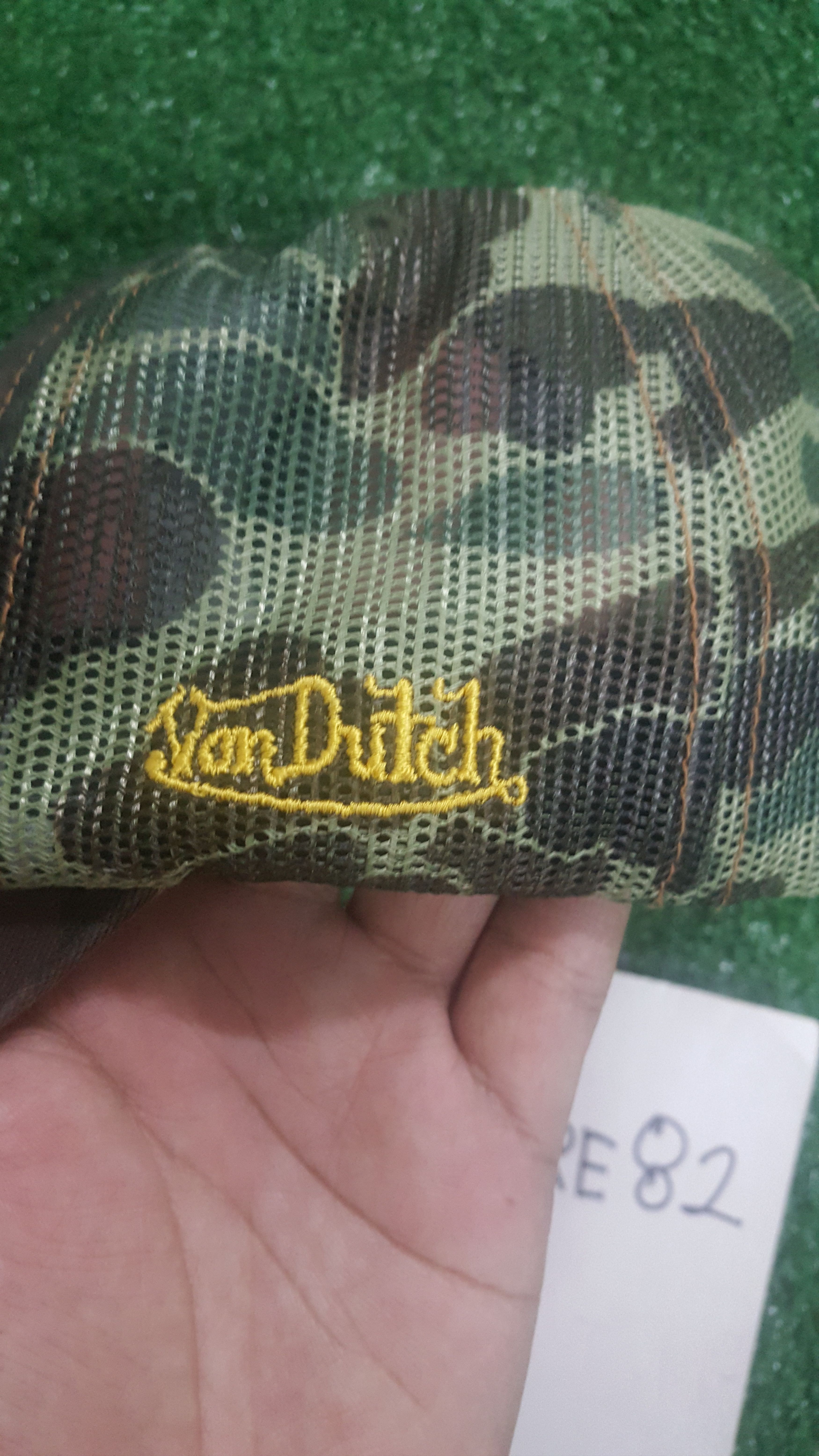 Von Dutch 📍LastDrop📍Vintage Von Dutch Trucker Hat Camo Design Size ONE SIZE - 7 Thumbnail