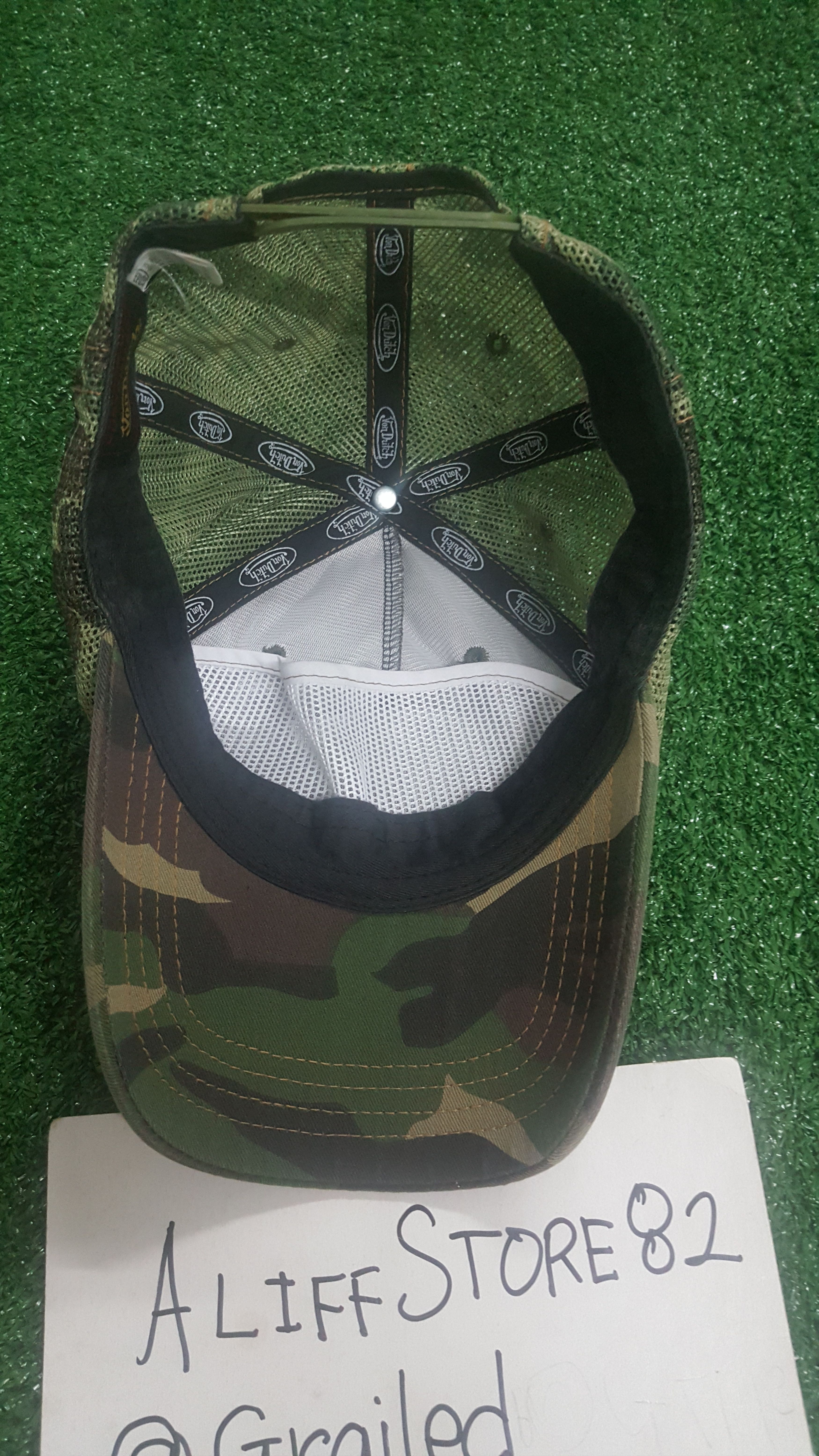 Von Dutch 📍LastDrop📍Vintage Von Dutch Trucker Hat Camo Design Size ONE SIZE - 3 Thumbnail