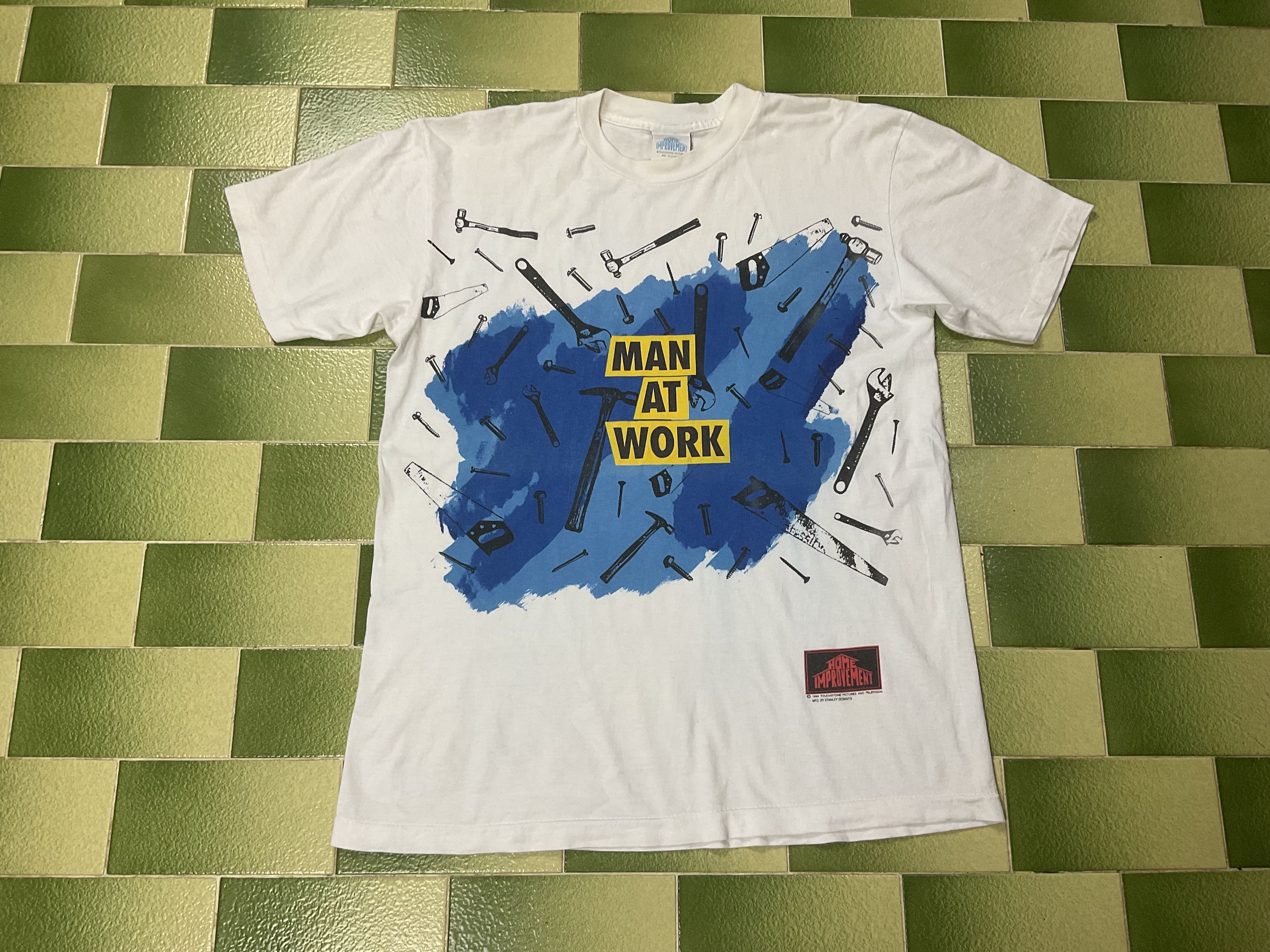 Vintage 1994 Home Improvement Tim Allen T-Shirt TV Sitcom