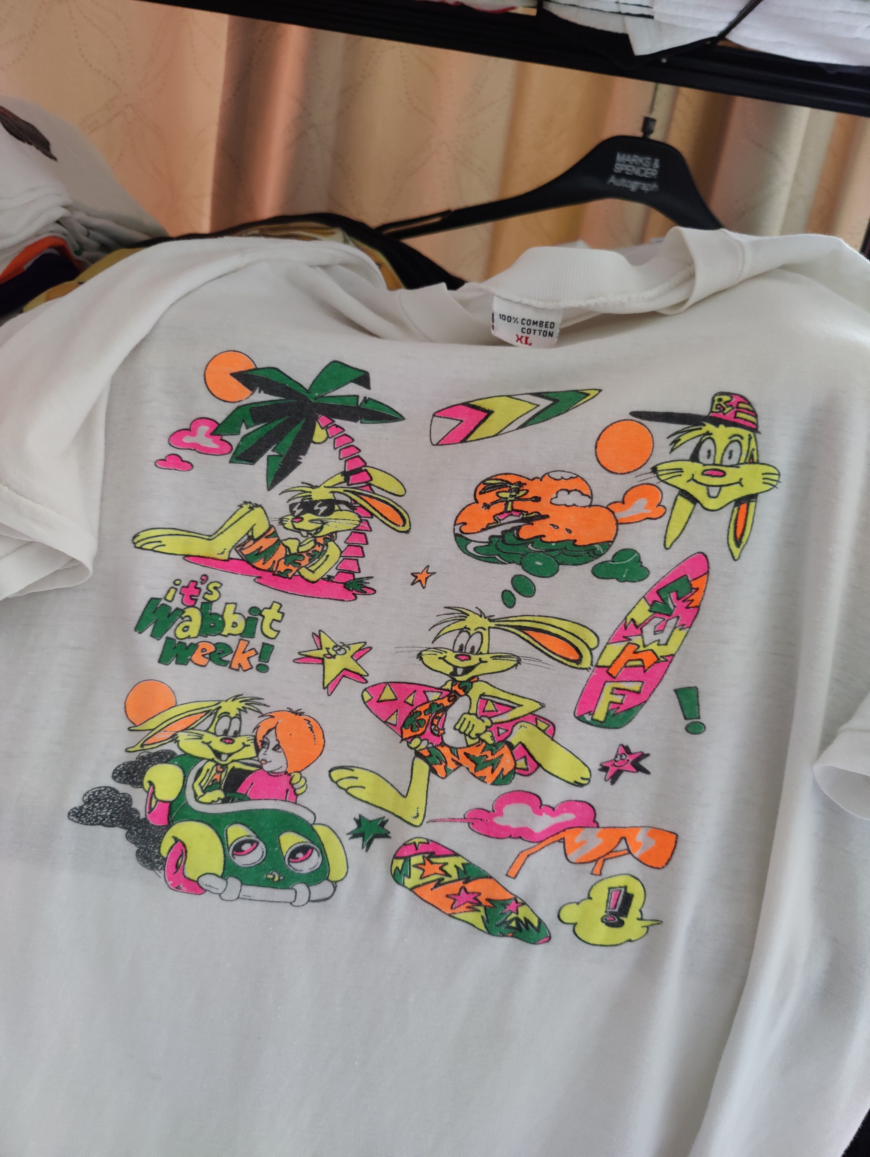Vintage vtg90s - Roger Rabbit Bootleg Size US XL / EU 56 / 4 - 1 Thumbnail