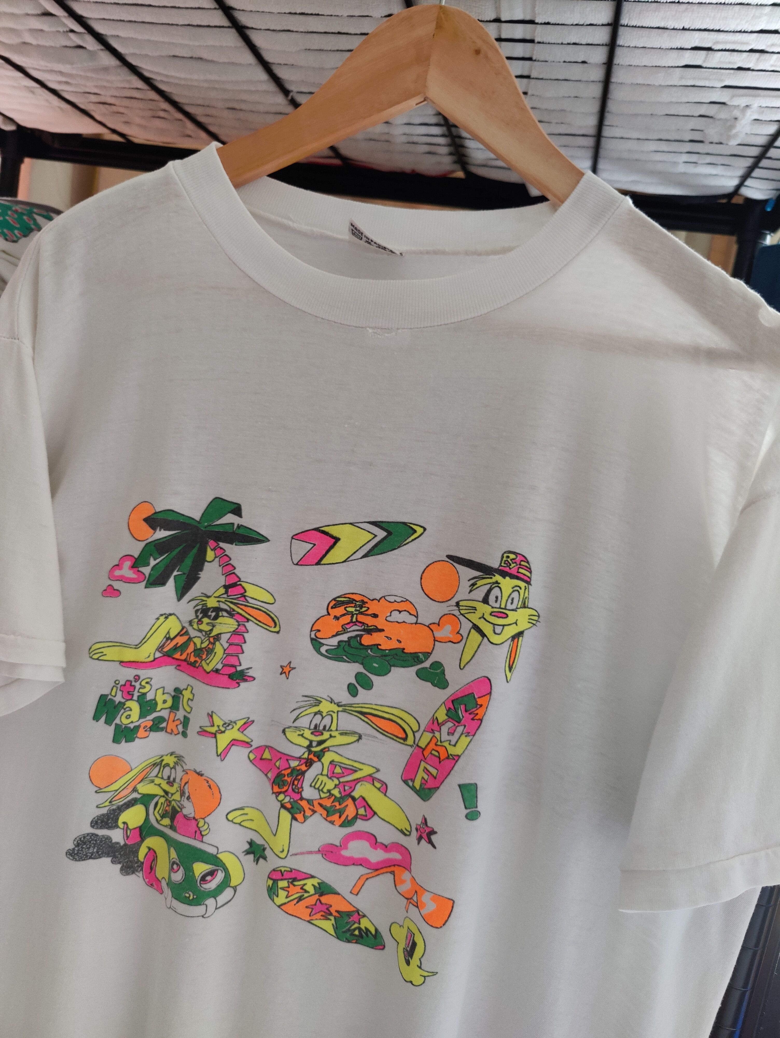 Vintage vtg90s - Roger Rabbit Bootleg Size US XL / EU 56 / 4 - 2 Thumbnail