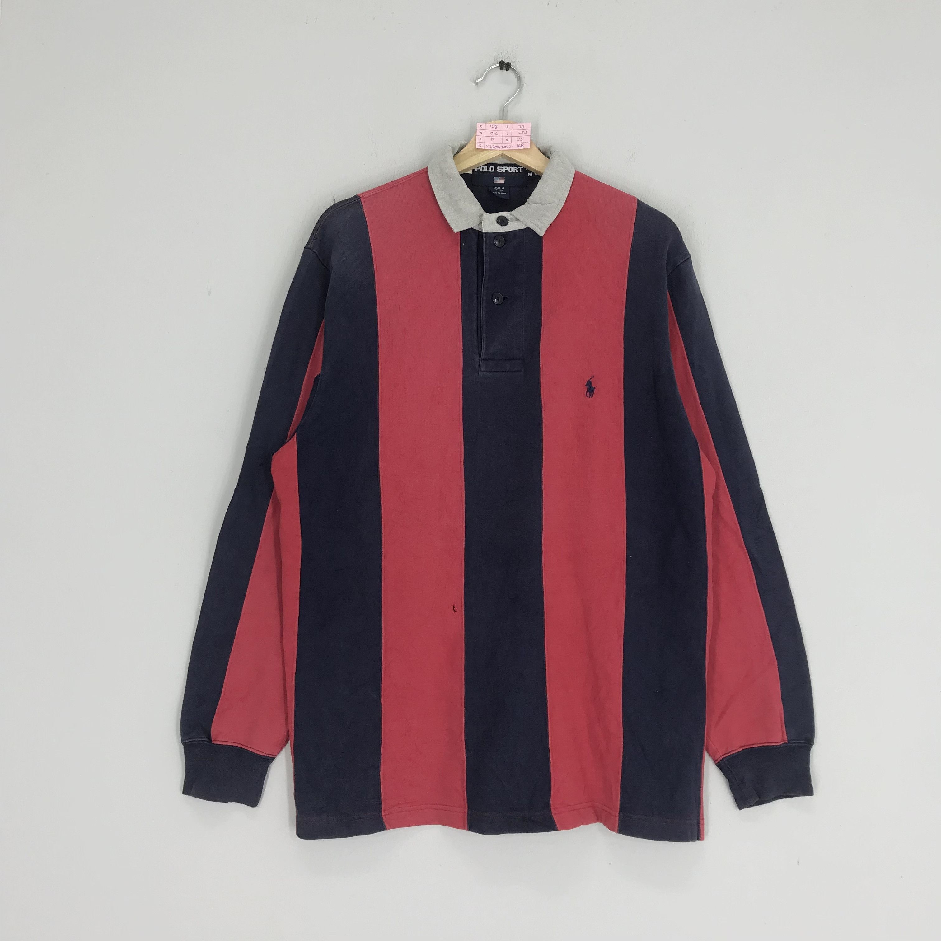 Polo Ralph Lauren Polo By Ralph Lauren Polo Sport Rugby Stripes Polo Pony Size US M / EU 48-50 / 2 - 1 Thumbnail