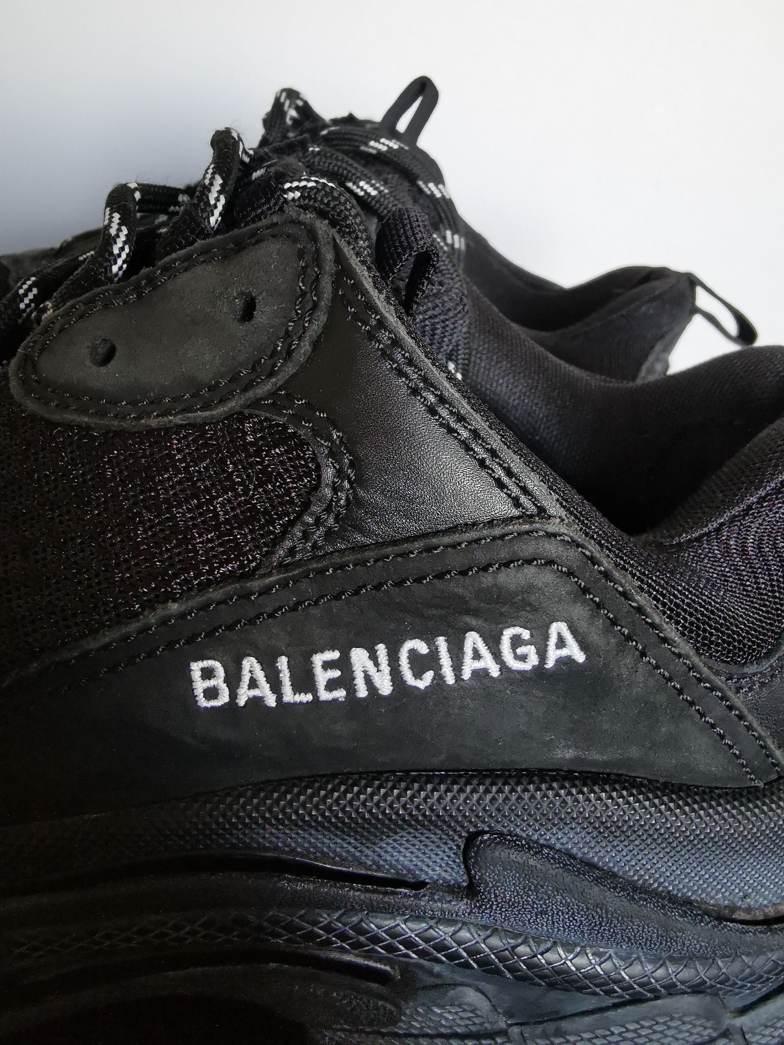 Balenciaga triple s black 2019 hotsell