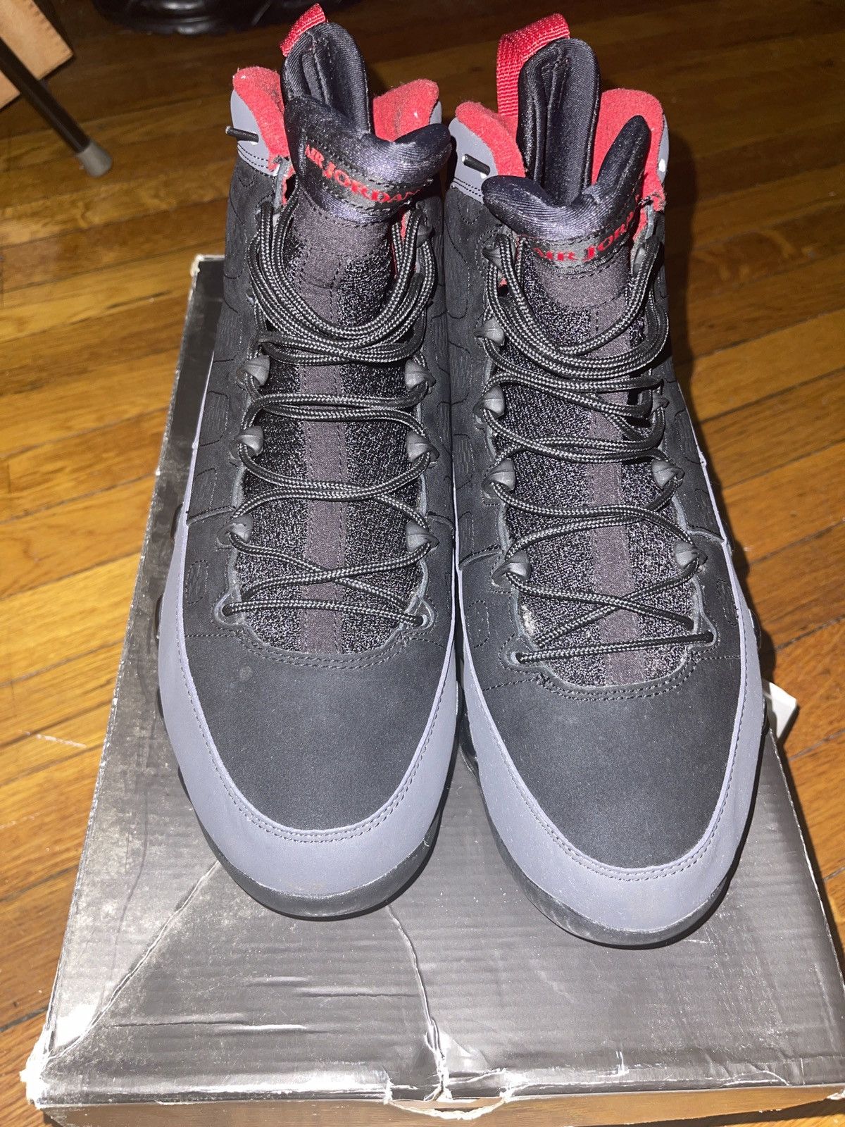 Jordan Brand Air Jordan 9 Retro 2010 Charcoal Size US 11 / EU 44 - 2 Thumbnail